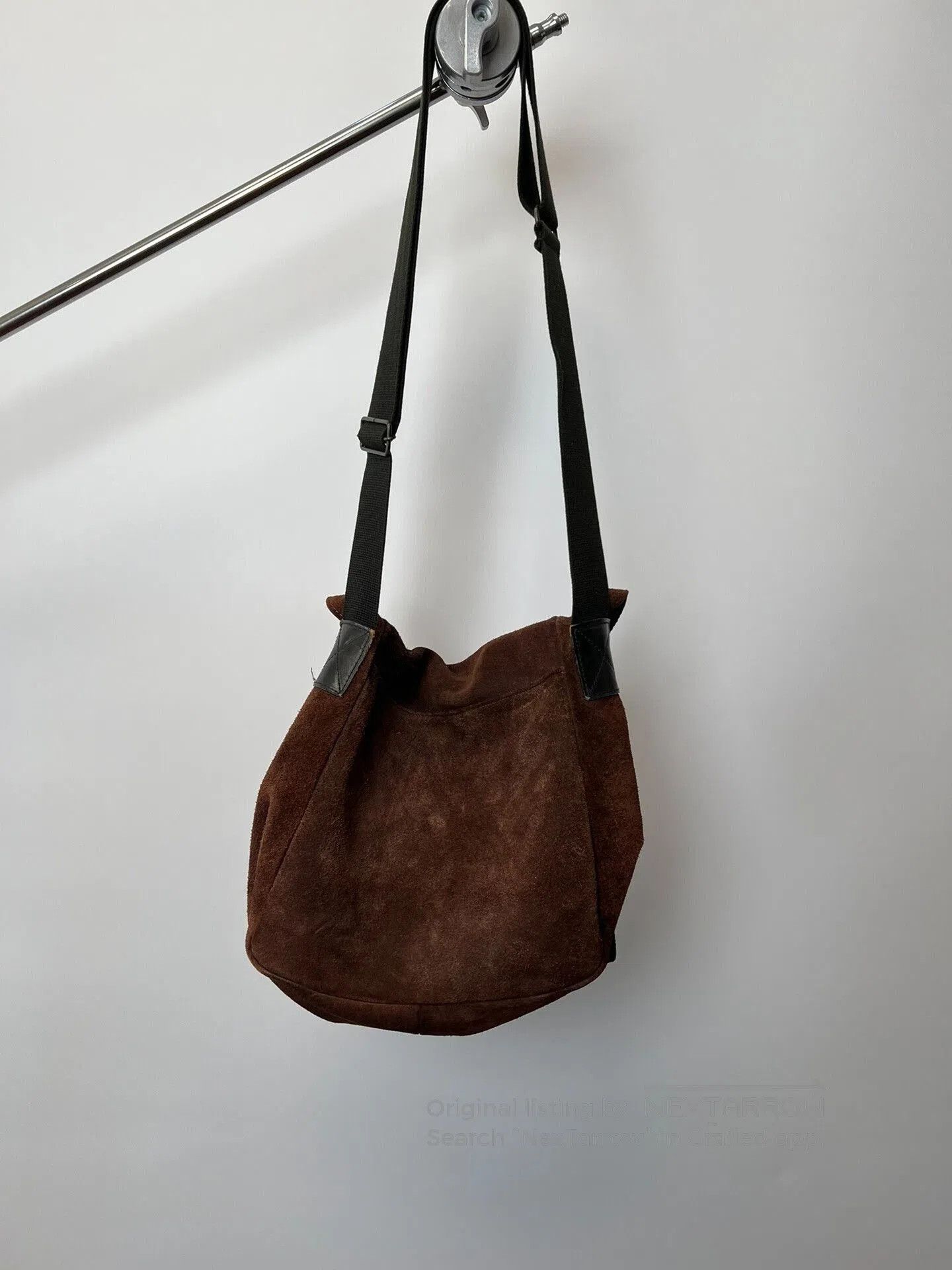 Yohji Yamamoto Yohji Yamamoto Suede Crossbody Bag. Size ONE SIZE - 3 Thumbnail