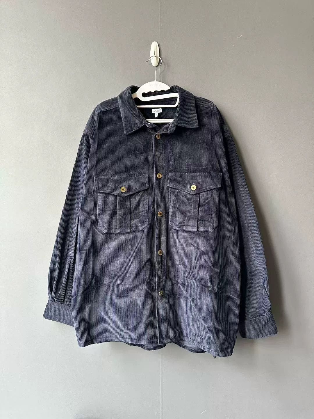 Loewe Loewe Corduroy Outerwear Jacket Size US XL / EU 56 / 4 - 1 Thumbnail
