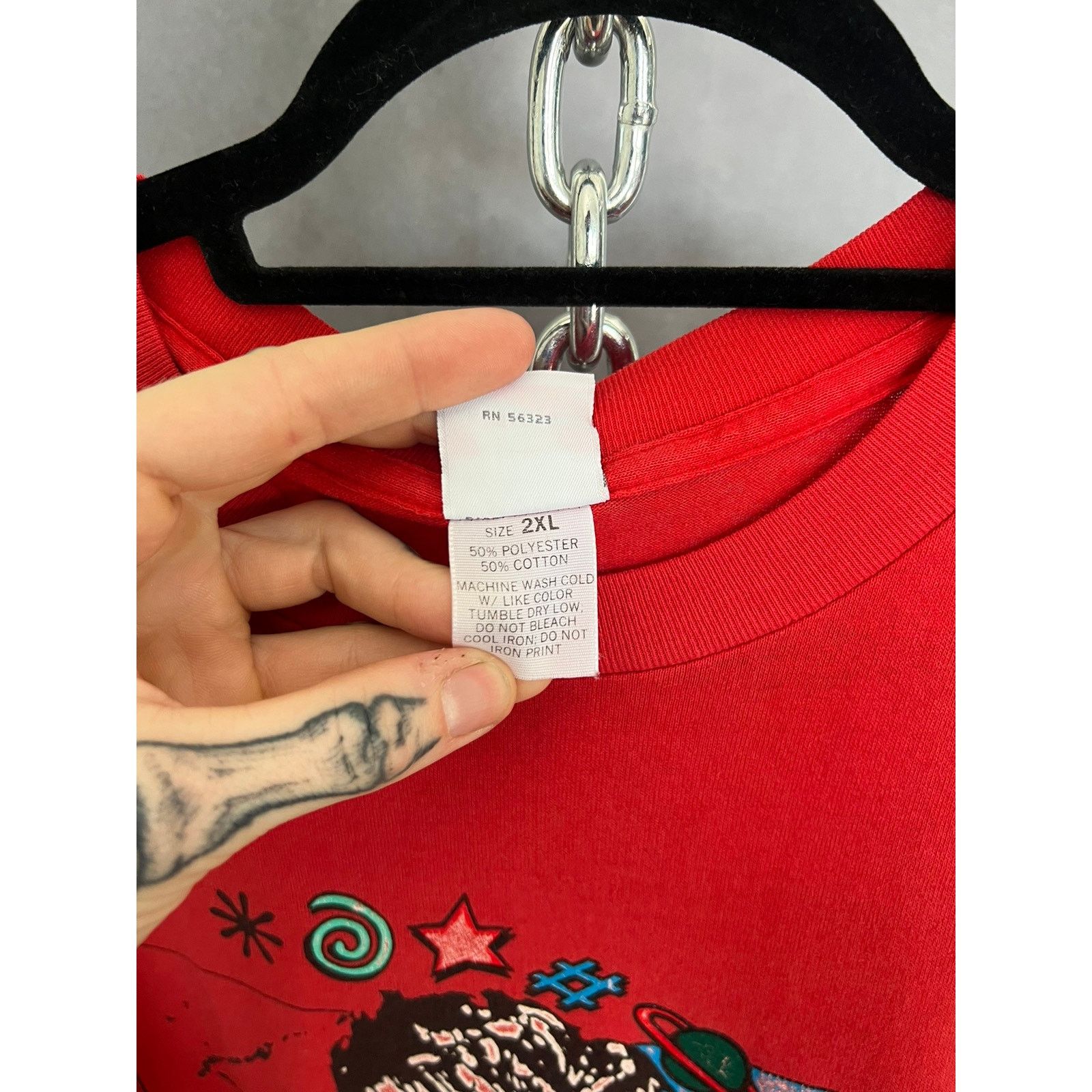 Nike × Vintage Vintage 80s Nike grey tag for serious golfers only shirt Size US XXL / EU 58 / 5 - 7 Thumbnail