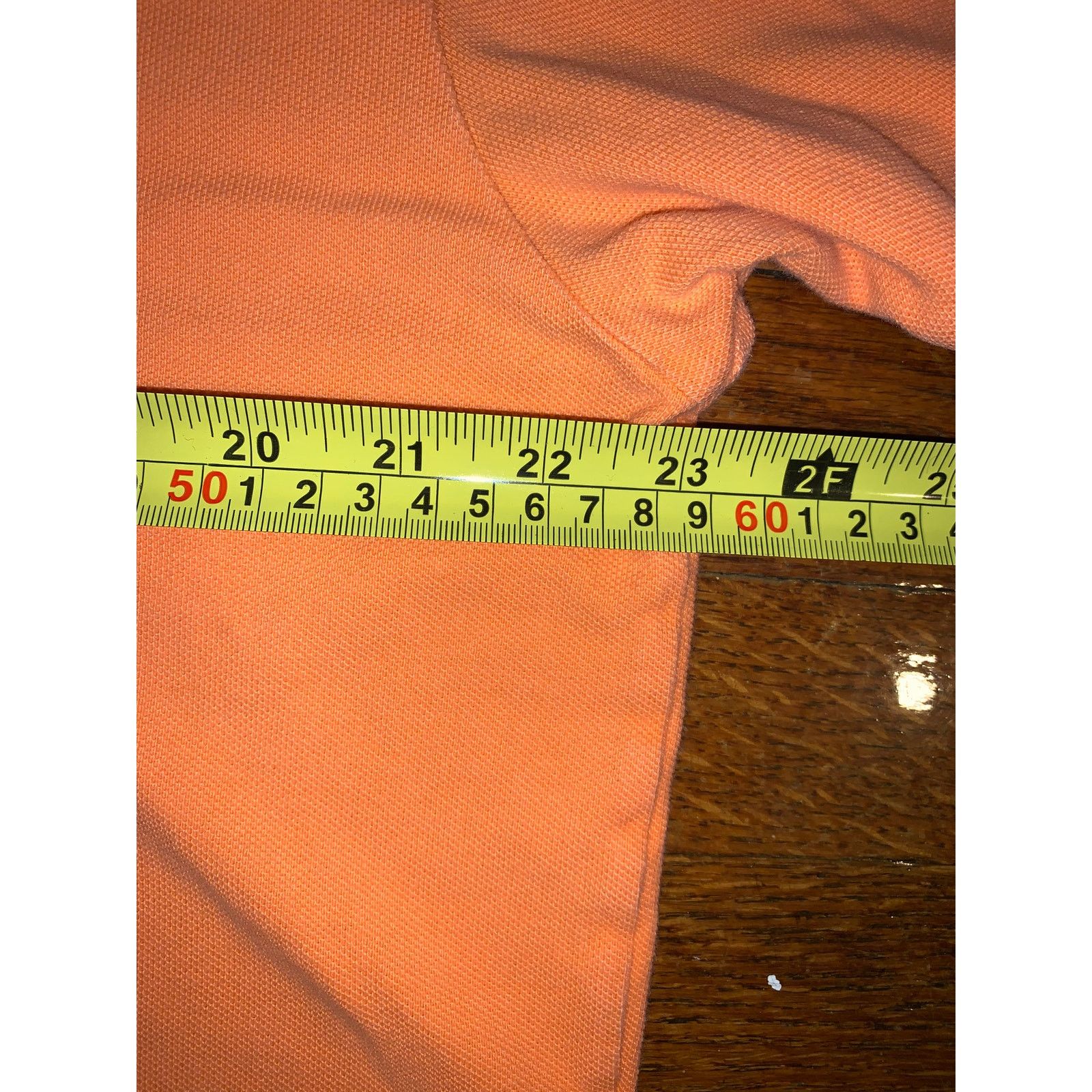 Polo Ralph Lauren Polo Ralph Lauren Men's L Orange Mesh Polo Shirt ShortSleeve Size US L / EU 52-54 / 3 - 6 Thumbnail