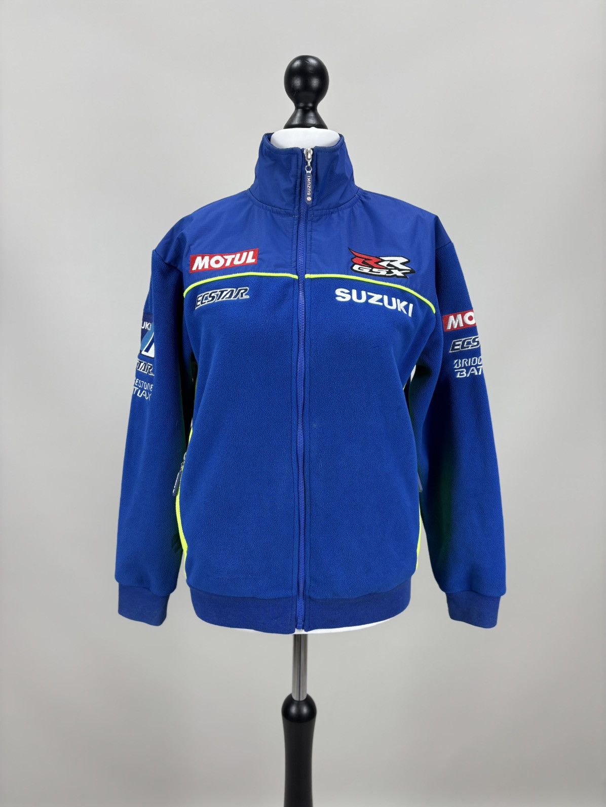 Designer Womens fleece jacket Suzuki Team Size XS/S Color Blue Size XS / US 0-2 / IT 36-38 - 1 Thumbnail