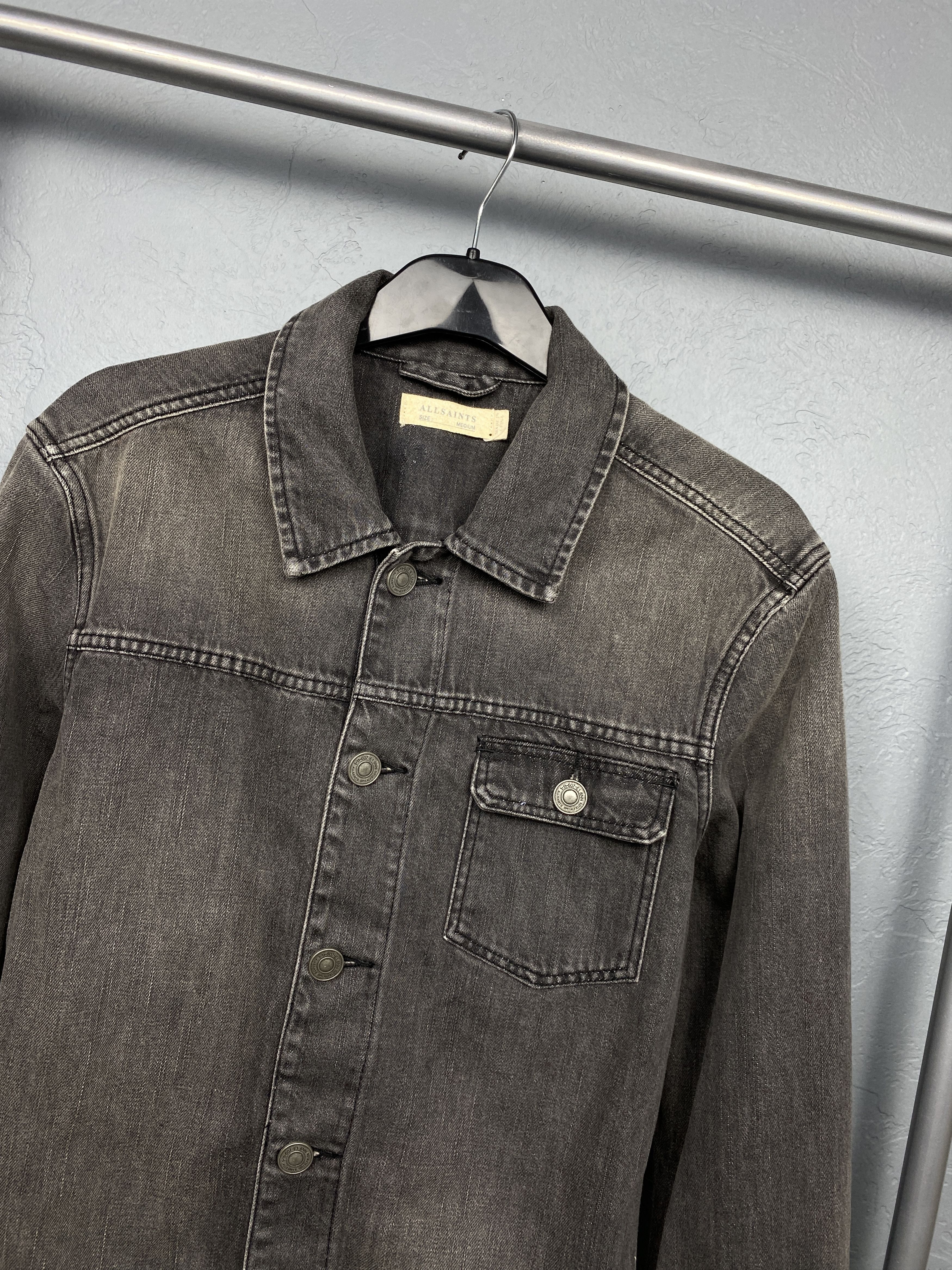 Allsaints Mens Struan Denim Jacket