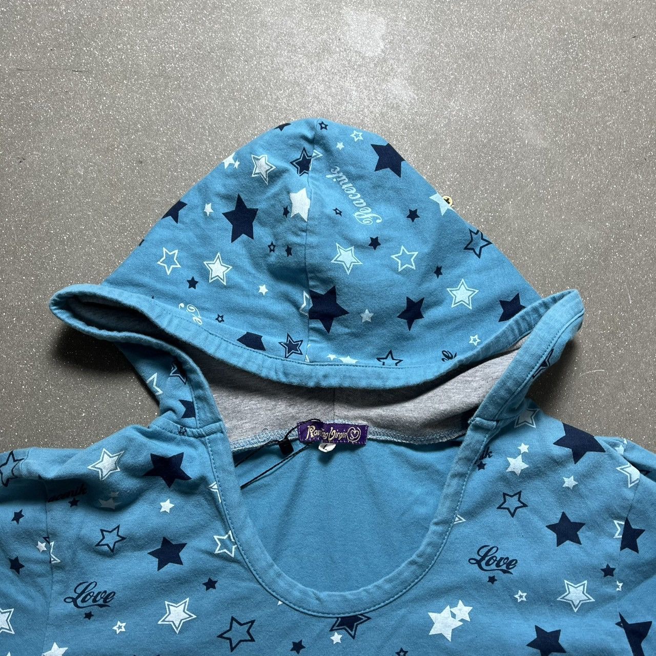Hysteric Glamour × Japanese Brand Ravishing Virgin Japanese Brand Baby Tee Hoodie Size L / US 10 / IT 46 - 4 Thumbnail