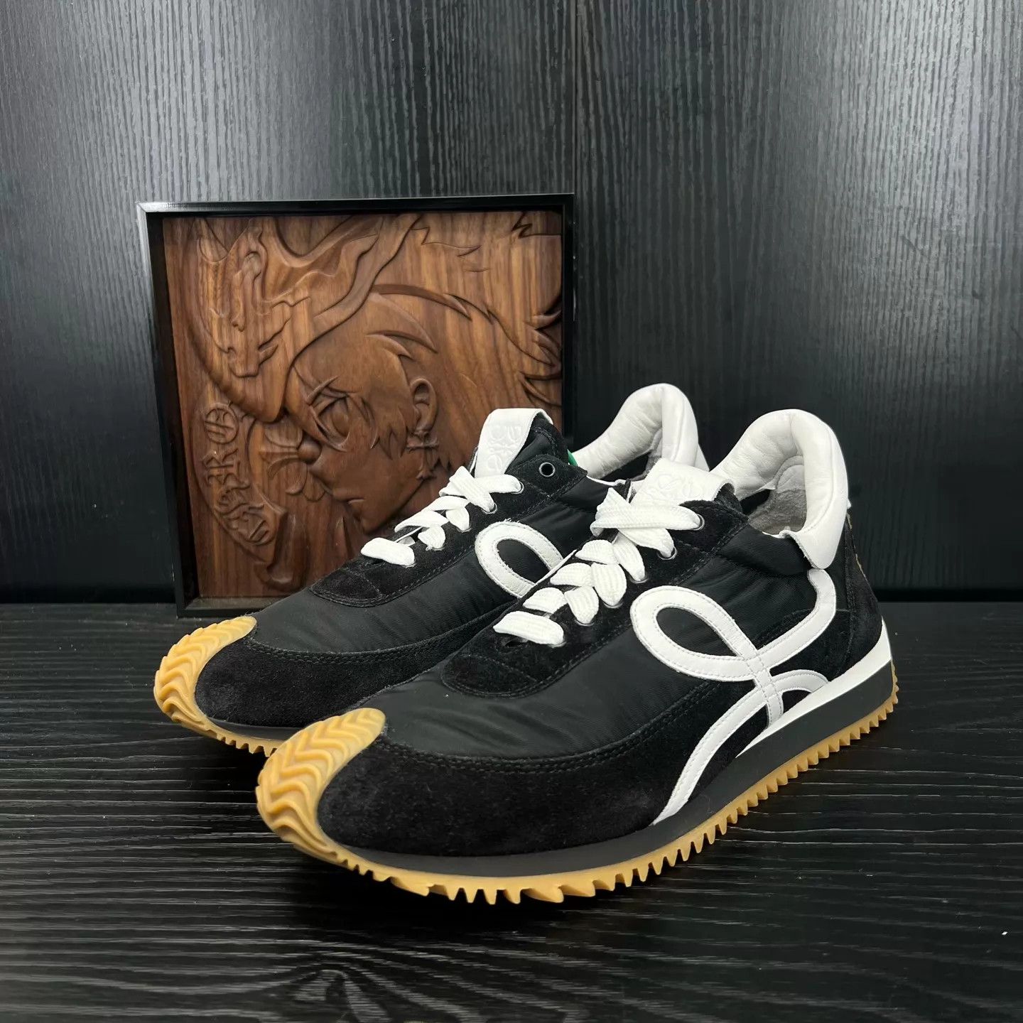 Loewe LOEWE Runner Black & White Deertrainer 39 Size US 8.5 / IT 38.5 - 1 Thumbnail