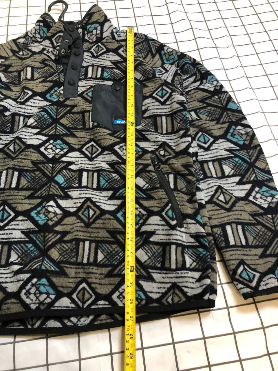 KAVU Kavu Sweater Pullover Fleece Snap T Jacket Colorblock Adult Size US S / EU 44-46 / 1 - 3 Thumbnail