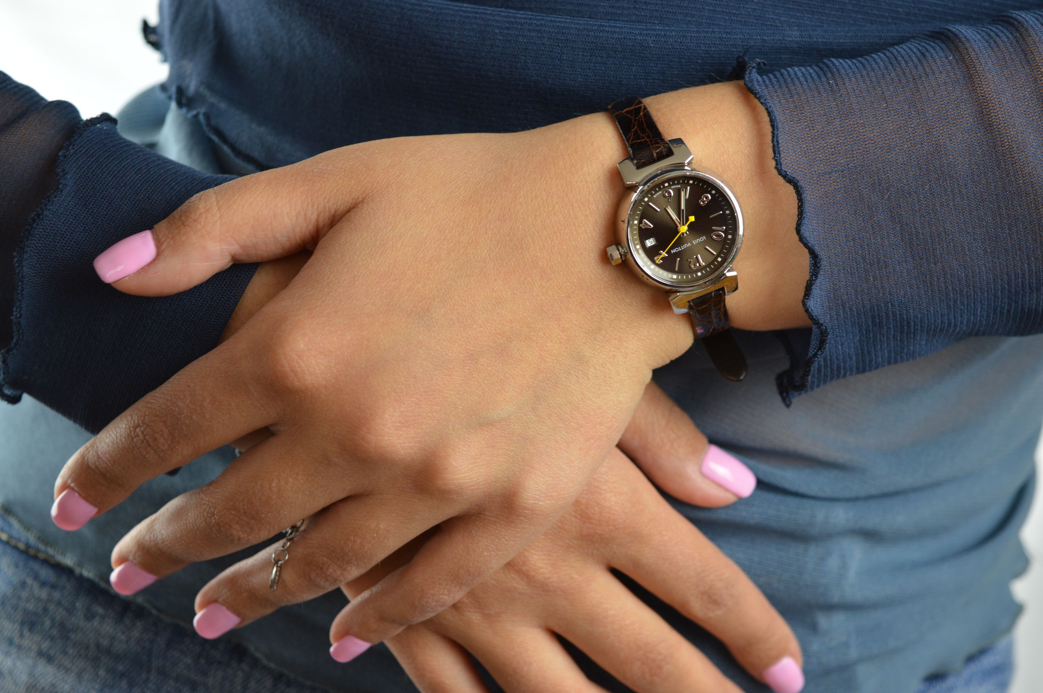 Louis Vuitton LOUIS VUITTON TAMBOUR WATCH FULL SET Size ONE SIZE - 2 Thumbnail