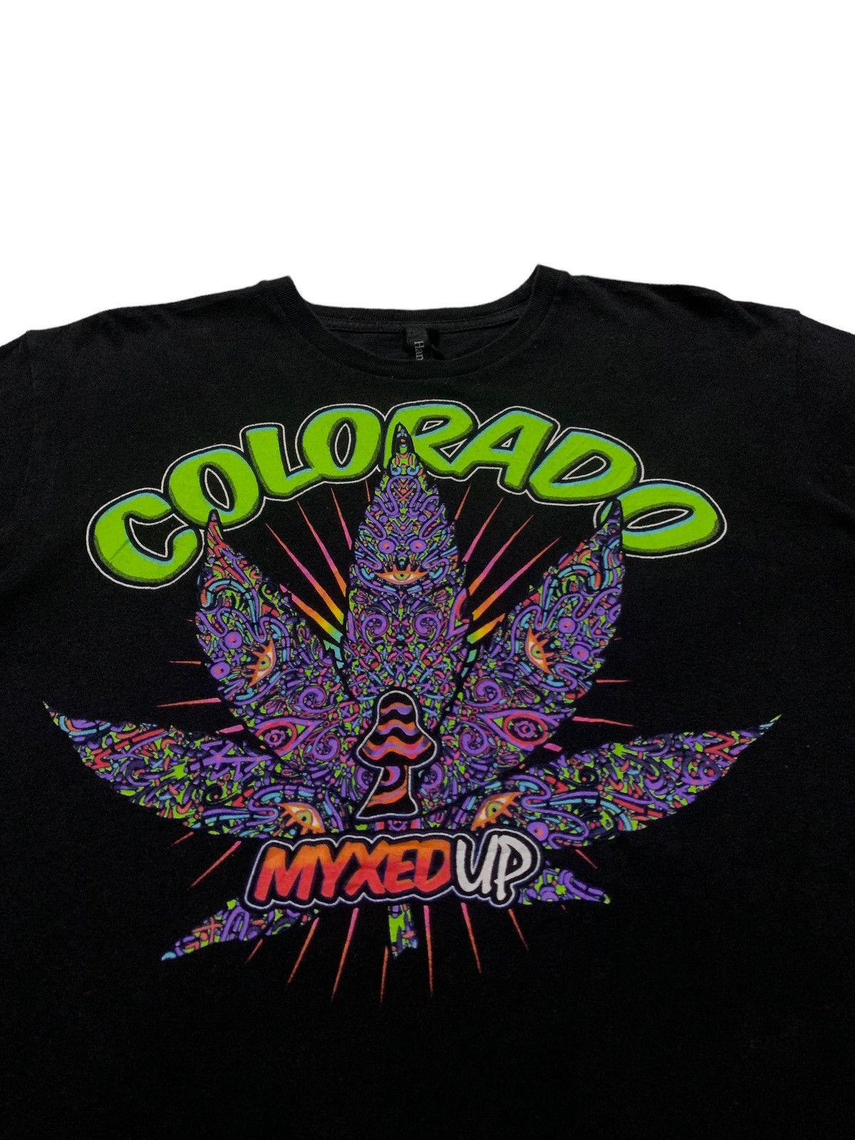 Other Marijuana Mixed Up Mushroom Trippy Psychedelic Acid Tee Size US M / EU 48-50 / 2 - 3 Thumbnail