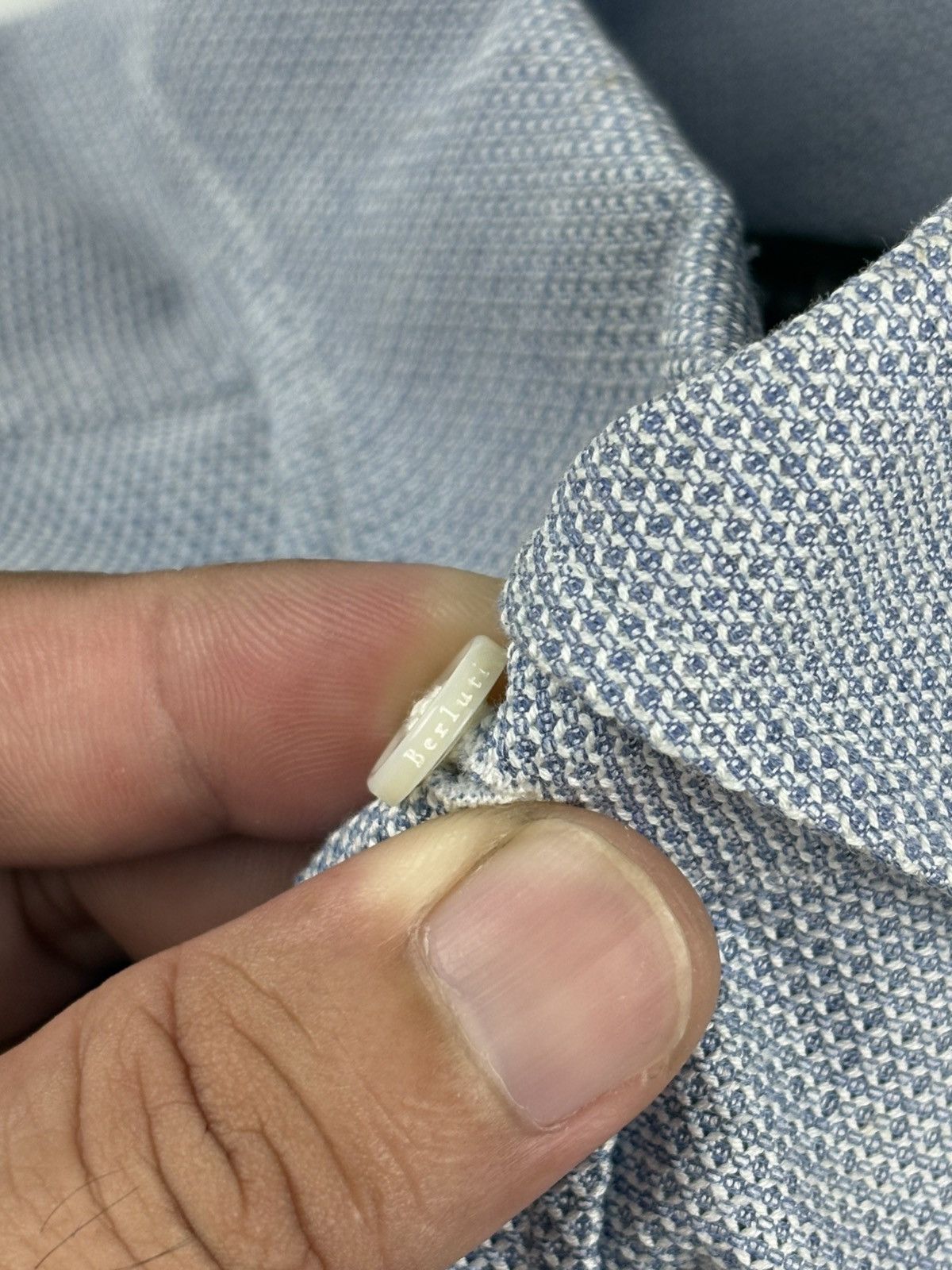Berluti Button Up Shirt Size US L / EU 52-54 / 3 - 7 Thumbnail