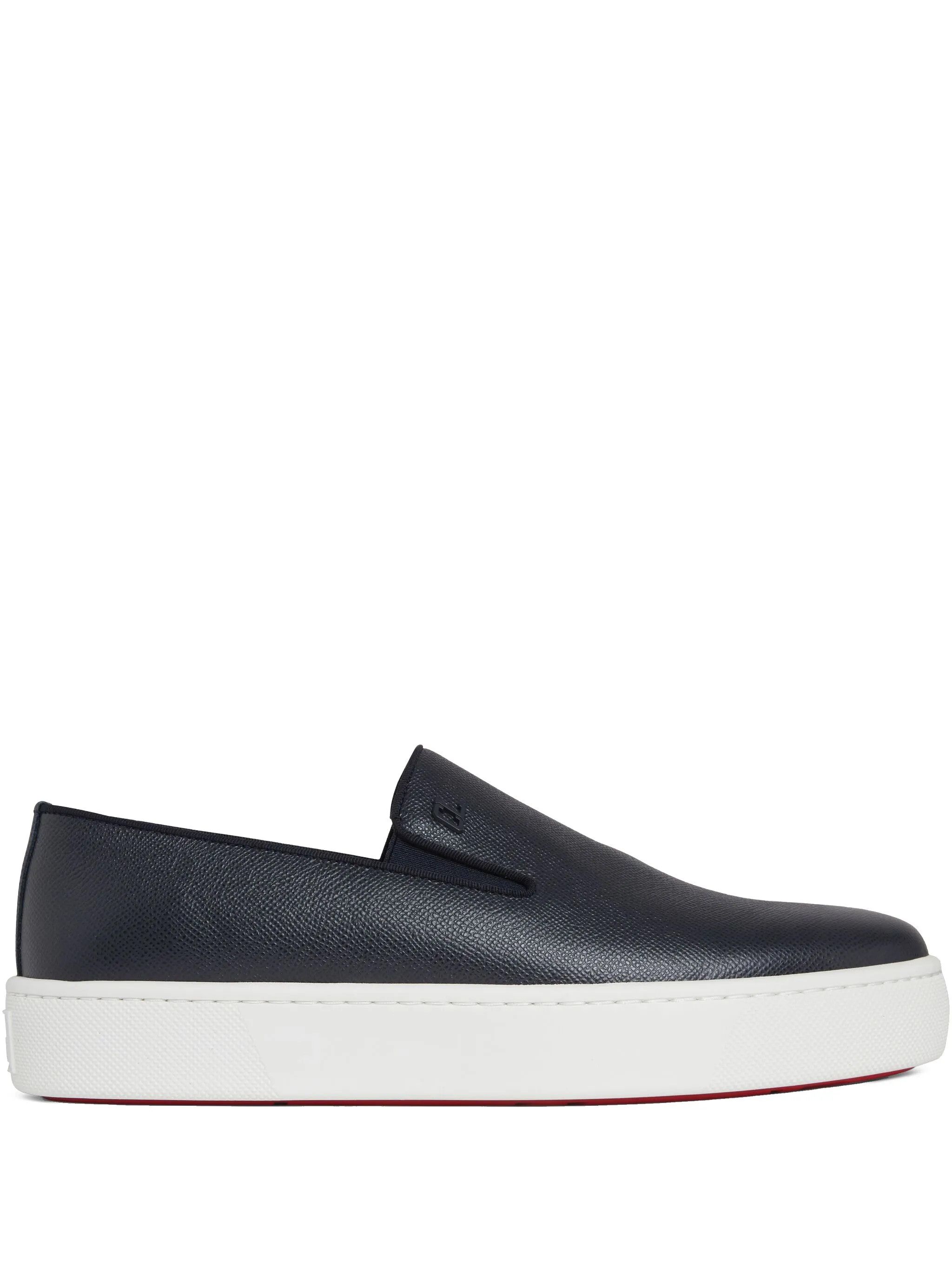 Christian Louboutin o1s1wg111025 Loafers in Black Size US 8 / EU 41 - 1 Thumbnail
