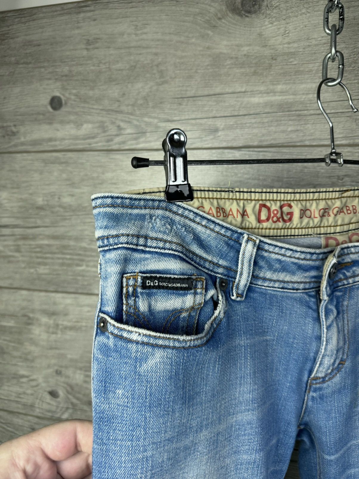 Dolce & Gabbana Dolce Gabbana D&G Vintage Womans Jeans Luxury size 28 Size 28" / US 6 / IT 42 - 11 Thumbnail