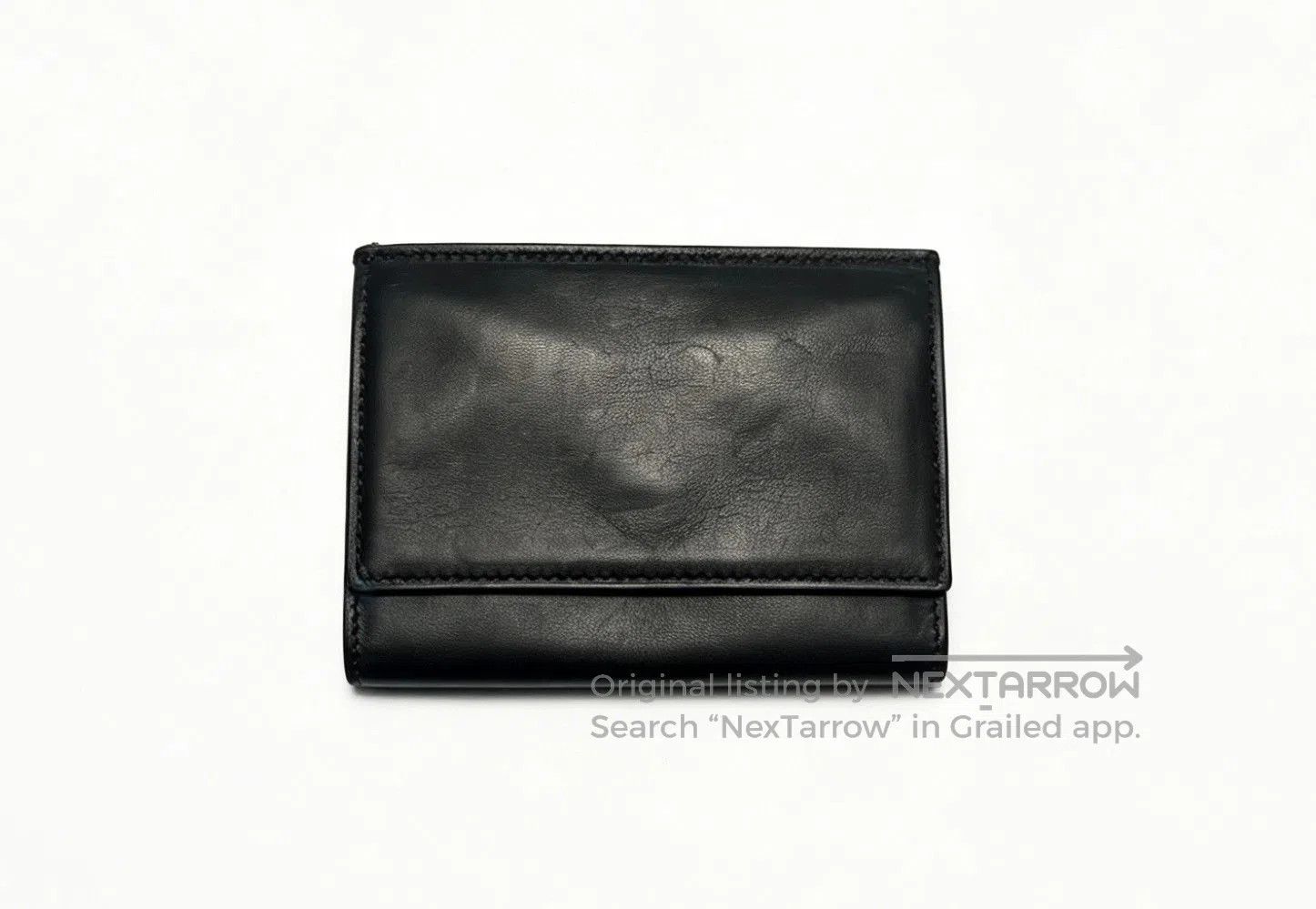 Maison Margiela Maison Martin Margiela Silver Leather Cardholder. Size ONE SIZE - 2 Thumbnail
