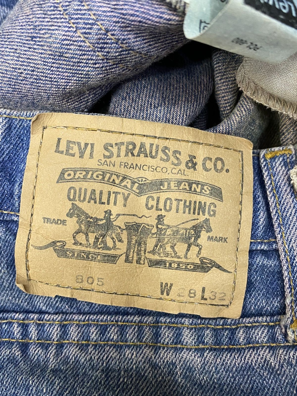 Levi's × Levi's Made & Crafted × Levi's Vintage Clothing 805 levis vintage blue jeans 90s Size US 28 / EU 44 - 7 Thumbnail