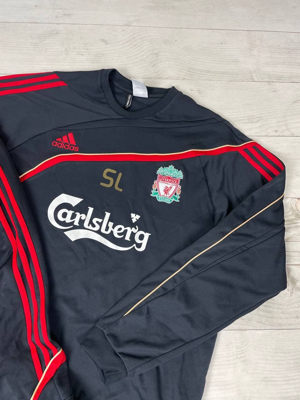 Adidas Vintage Adidas Liverpool 2009 2010 Jacket Pants Tracksuit Size US L / EU 52-54 / 3 - 4 Thumbnail