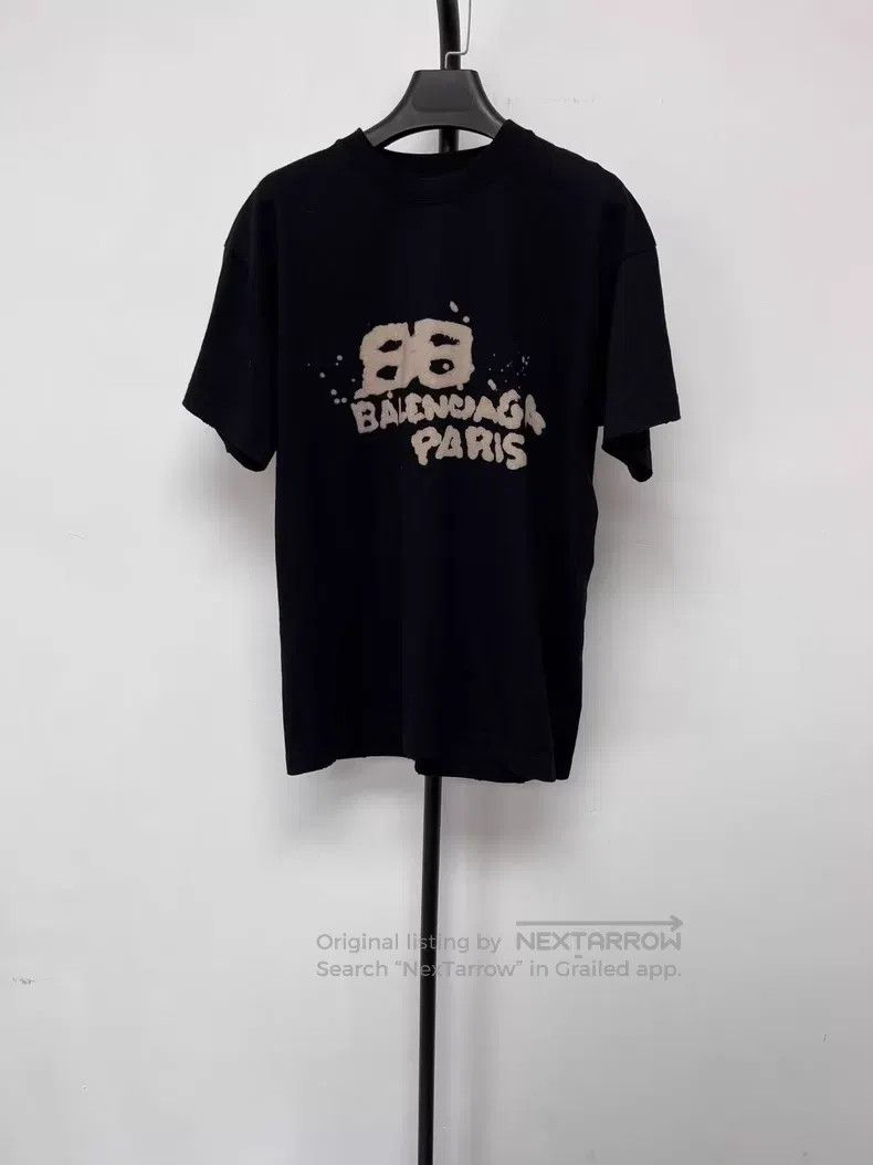 Balenciaga Balenciaga Alphabet Print Crew Neck Short Sleeve T-Shirt Size US S / EU 44-46 / 1 - 1 Thumbnail