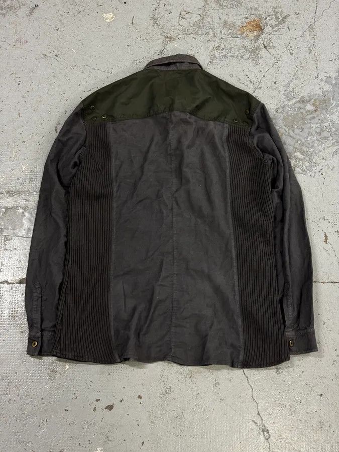 Dolce & Gabbana AW2003 Dolce & Gabbana Grey & Green Military Cargo Jacket Size US L / EU 52-54 / 3 - 4 Thumbnail
