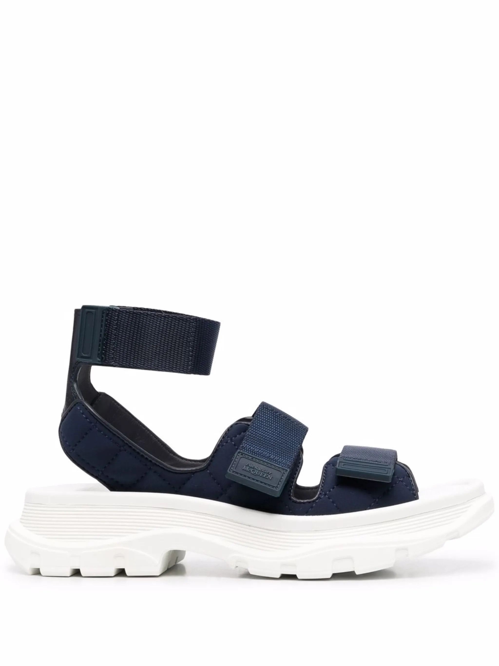 Alexander McQueen o1y0225 Sandals in Midnight Blue Size US 10 / IT 40 - 1 Thumbnail