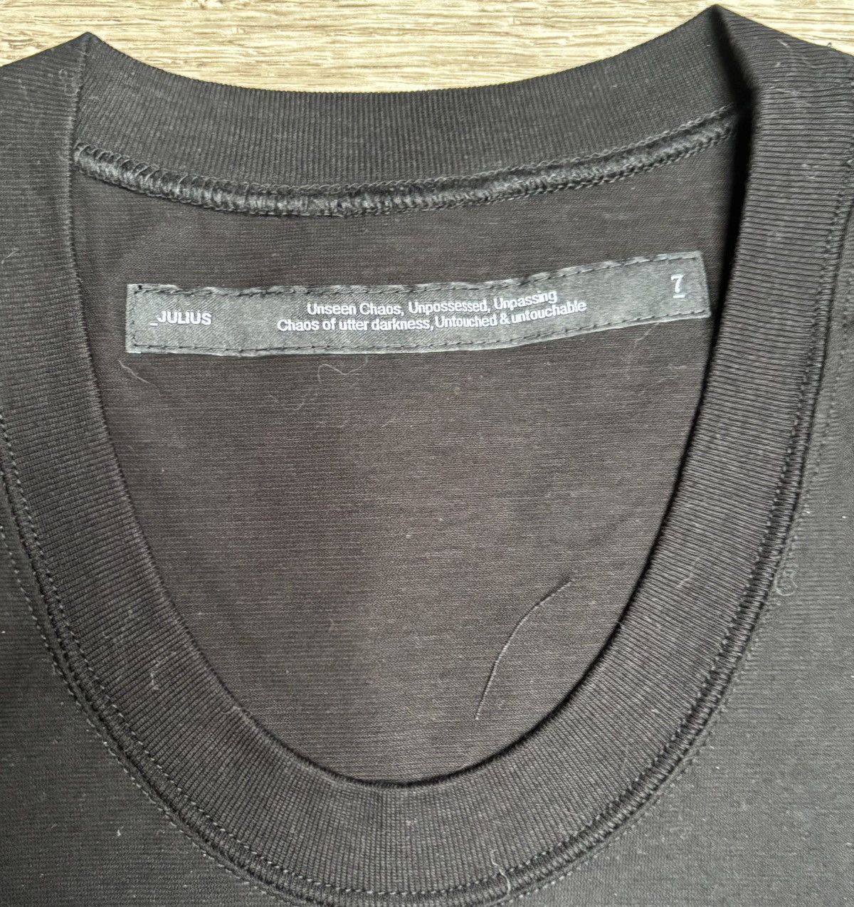 Julius Julius 7 T-Shirt black Size 4, 827CPM1 Size US XL / EU 56 / 4 - 3 Thumbnail