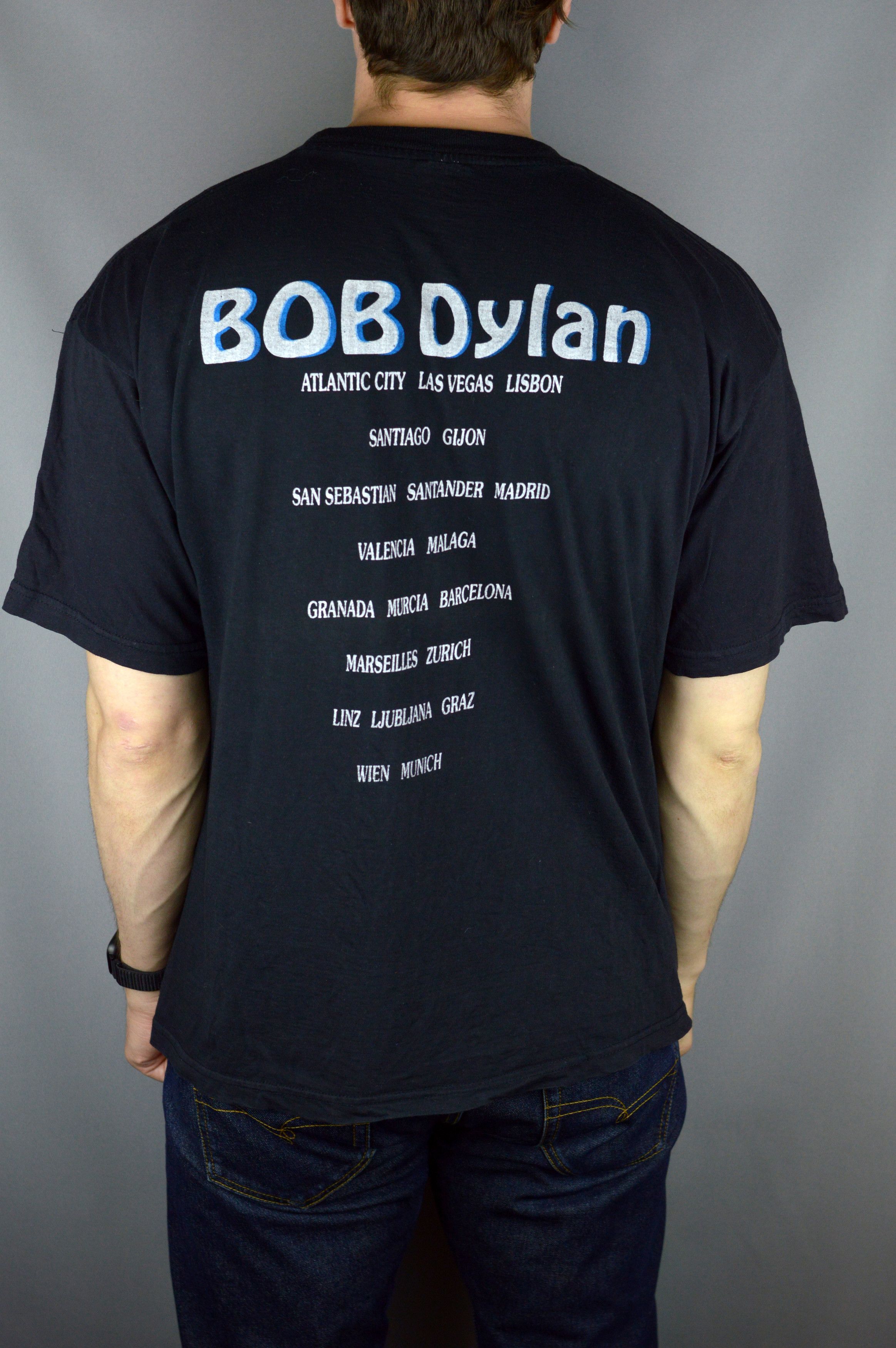 Vintage Vintage Bob Dylan 90s t shirt Size US L / EU 52-54 / 3 - 2 Thumbnail