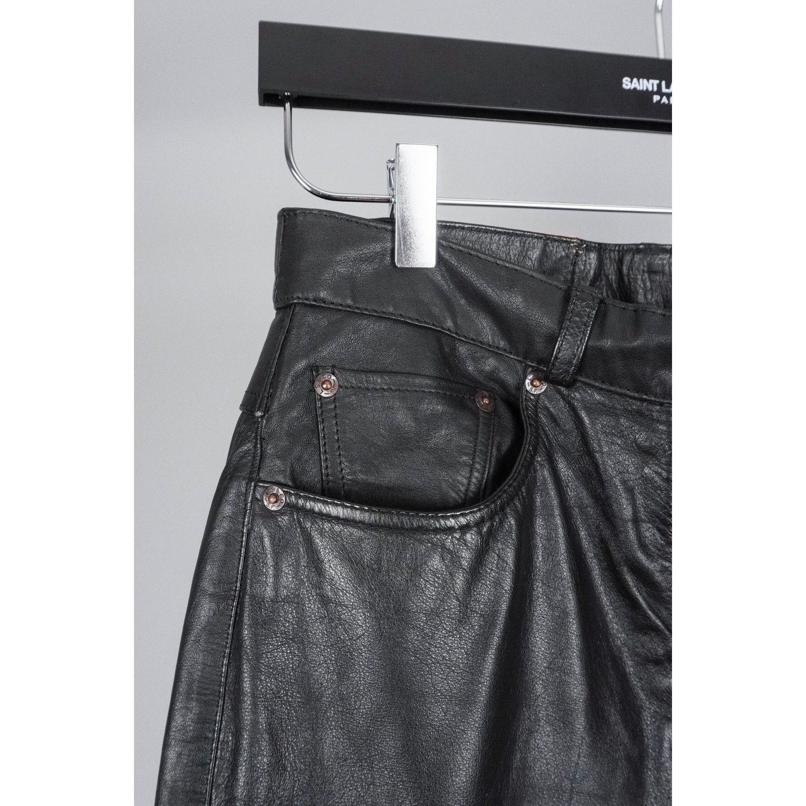 Levi's Vintage 90’s levis black leather pants Size US 28 / EU 44 - 7 Thumbnail