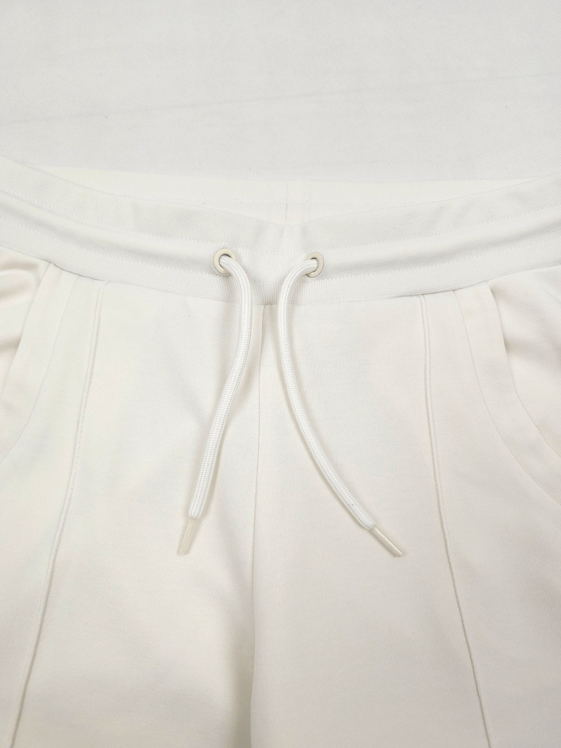 Bjorn Borg 💎 Bjorn Borg Wide Leg Flared Beige Trousers Pants Relaxed M Size US 32 / EU 48 - 6 Thumbnail