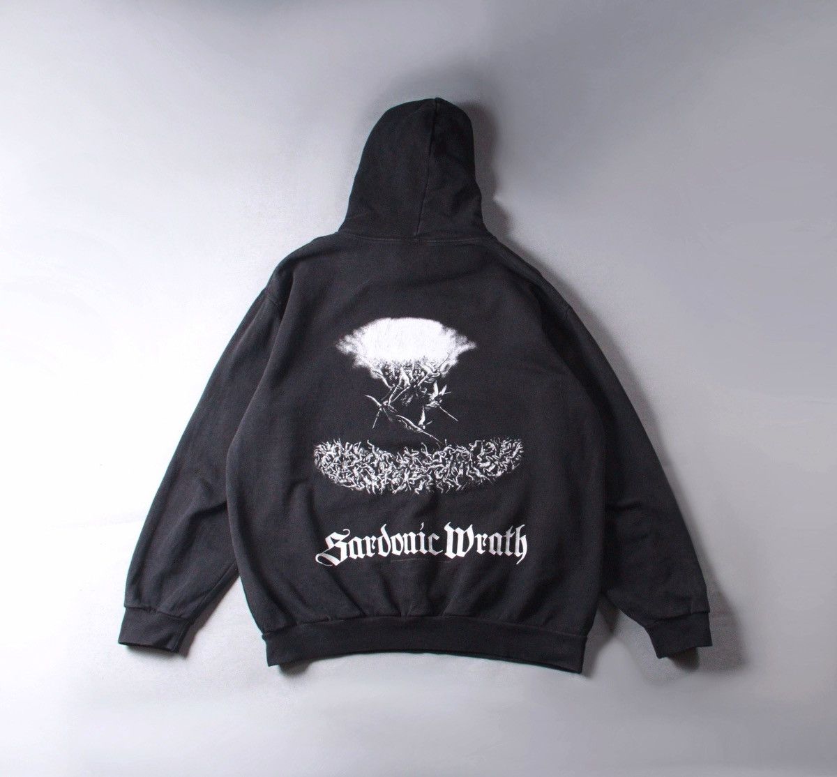 image of Expert Horror x Rock T Shirt Darkthrone 2005 Vintage Black Metal 666 Satanic Hoodie M (Size Medium)