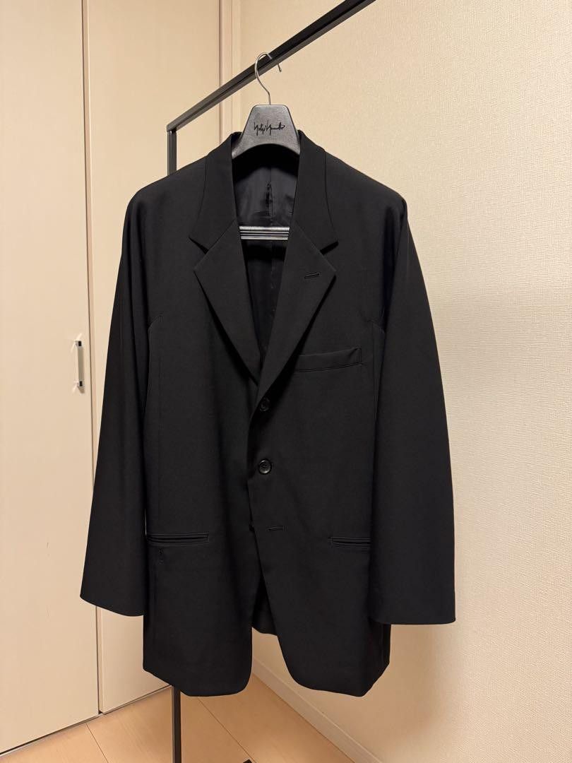 Yohji Yamamoto POUR HOMME 24ss wool gabardine jacket HS-J46-100