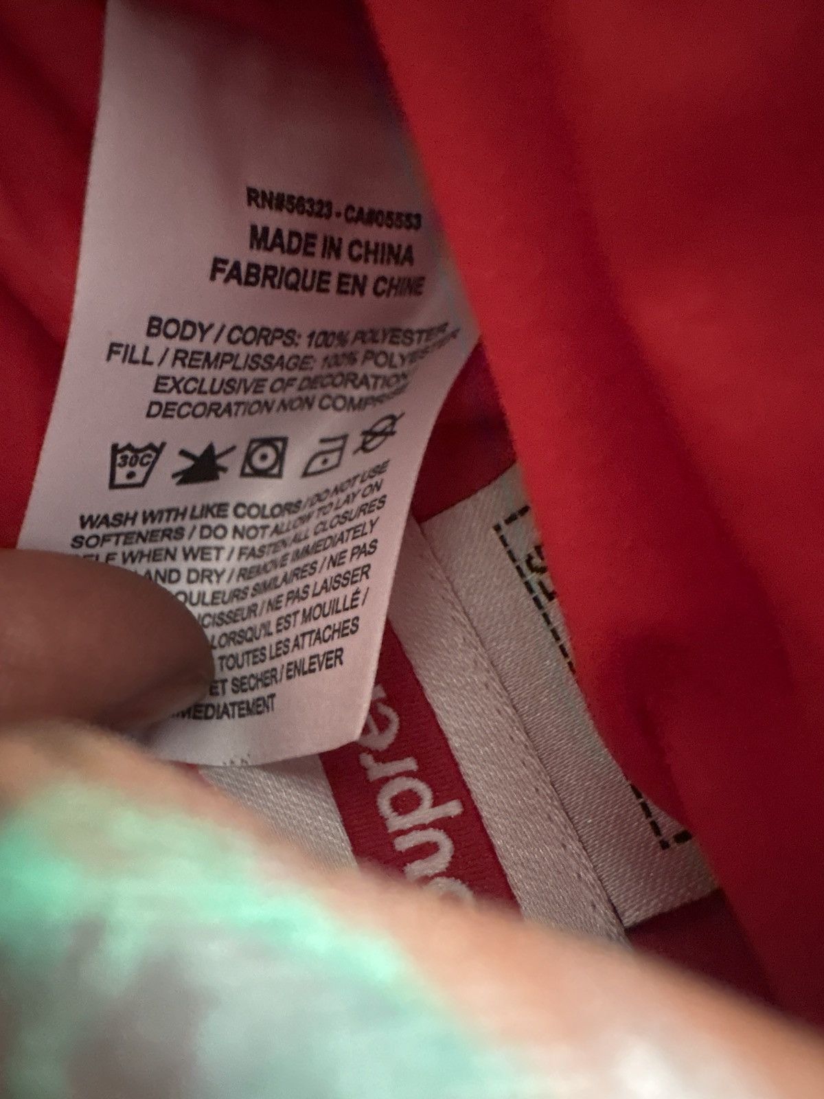Nike × Supreme Supreme Nike Reversible Puffy Jacket Size US XL / EU 56 / 4 - 7 Thumbnail