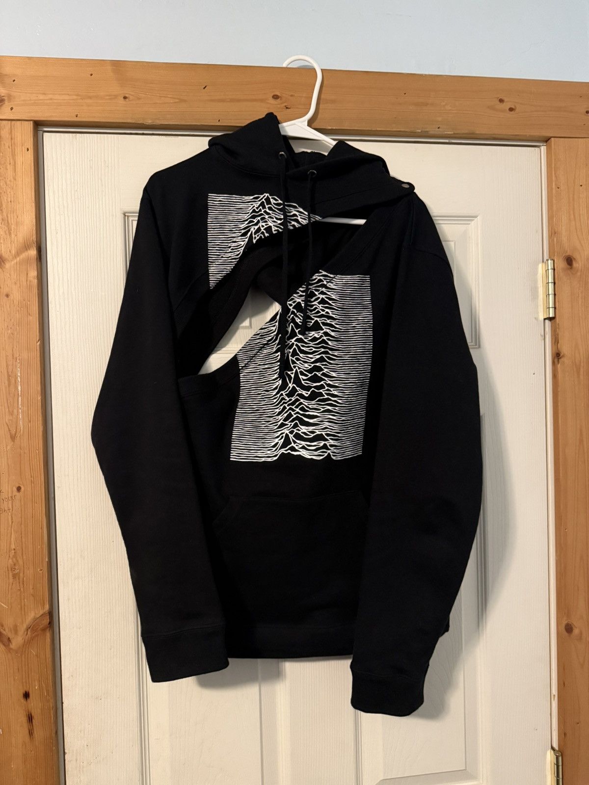 Raf Simons Raf Simons SS18 Joy Division Split Hoodie Size US S / EU 44-46 / 1 - 2 Thumbnail