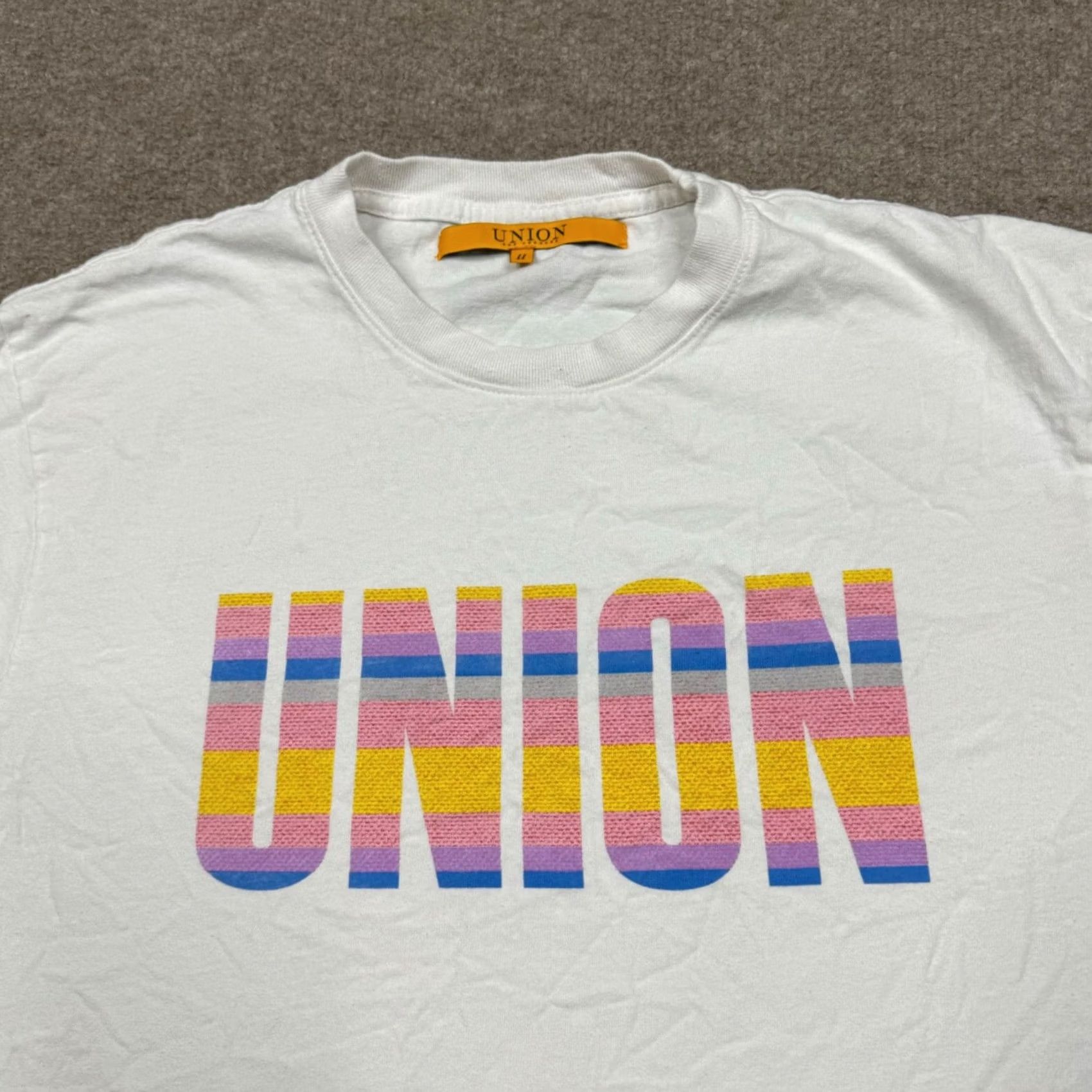 Union LA Union LA Shirt M White Short Sleeve Graphic Tee Streetwear Casual Size US M / EU 48-50 / 2 - 2 Thumbnail