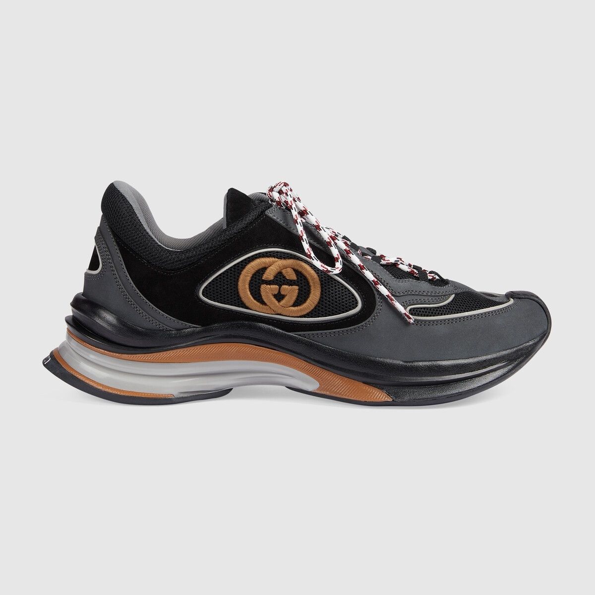 Gucci o1loc1c0625 Run Sneakers in Multicolor Size US 8.5 / EU 41-42 - 1 Thumbnail
