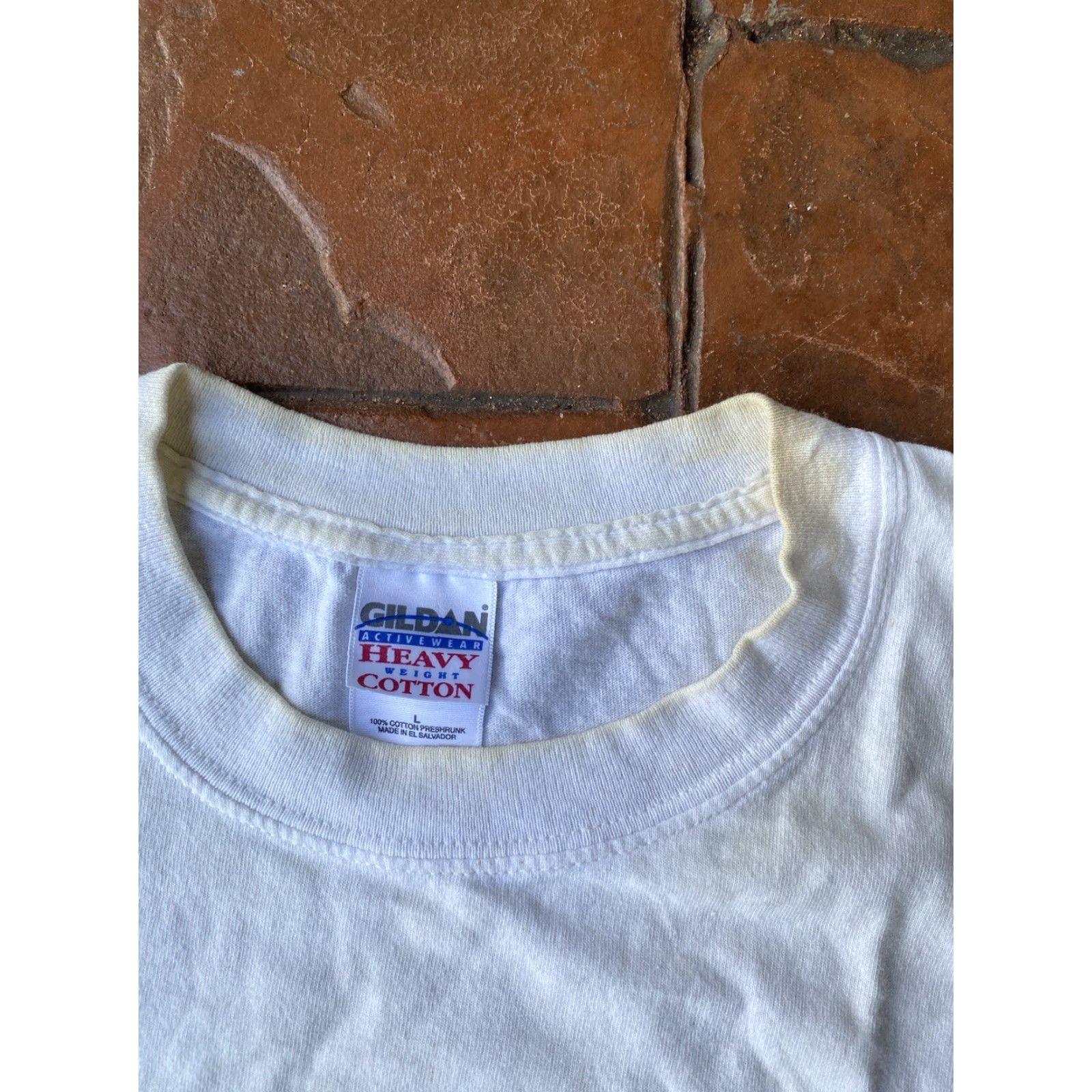 Gildan VINTAGE Y2K Classic Cars Grill of the Grill T-Shirt Large White Gildan Mens T-Shirt White Cars 80s 90s Retro USA Size US L / EU 52-54 / 3 - 2 Thumbnail