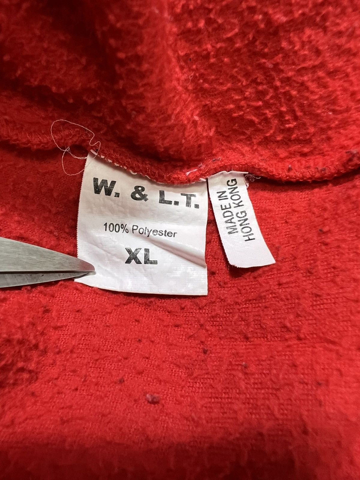 Walter Van Beirendonck Archive W&LT - Kiss the Future! - Half Zip Fleece Jacket Size XL / US 12-14 / IT 48-50 - 14 Thumbnail