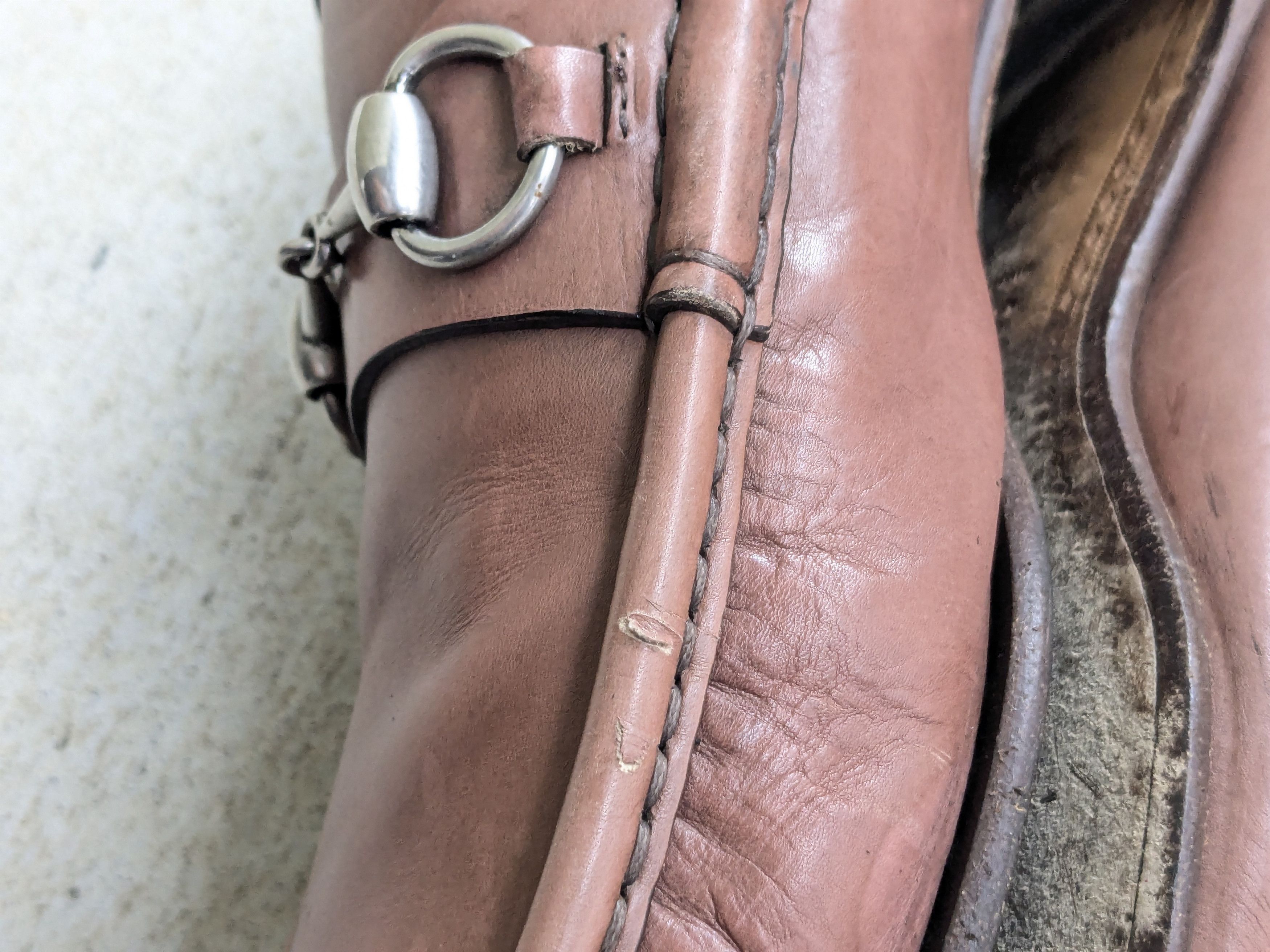 Gucci Gucci Horsebit Loafers Brown Leather 10 Rubber Size US 10 / EU 43 - 11 Thumbnail