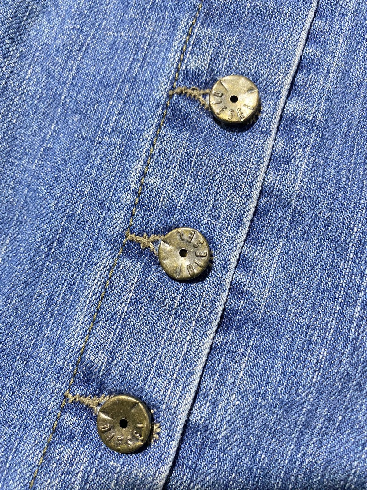 Diesel Diesel Lowky SP Multi Button Denim Pants Size US 30 / EU 46 - 17 Thumbnail