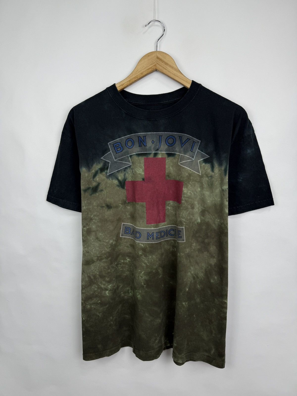 Liquid Blue 🇺🇸 Vintage Bon Jovi Bad Medicine Tour T-Shirt 2006 Retro Rare Size US XL / EU 56 / 4 - 2 Thumbnail