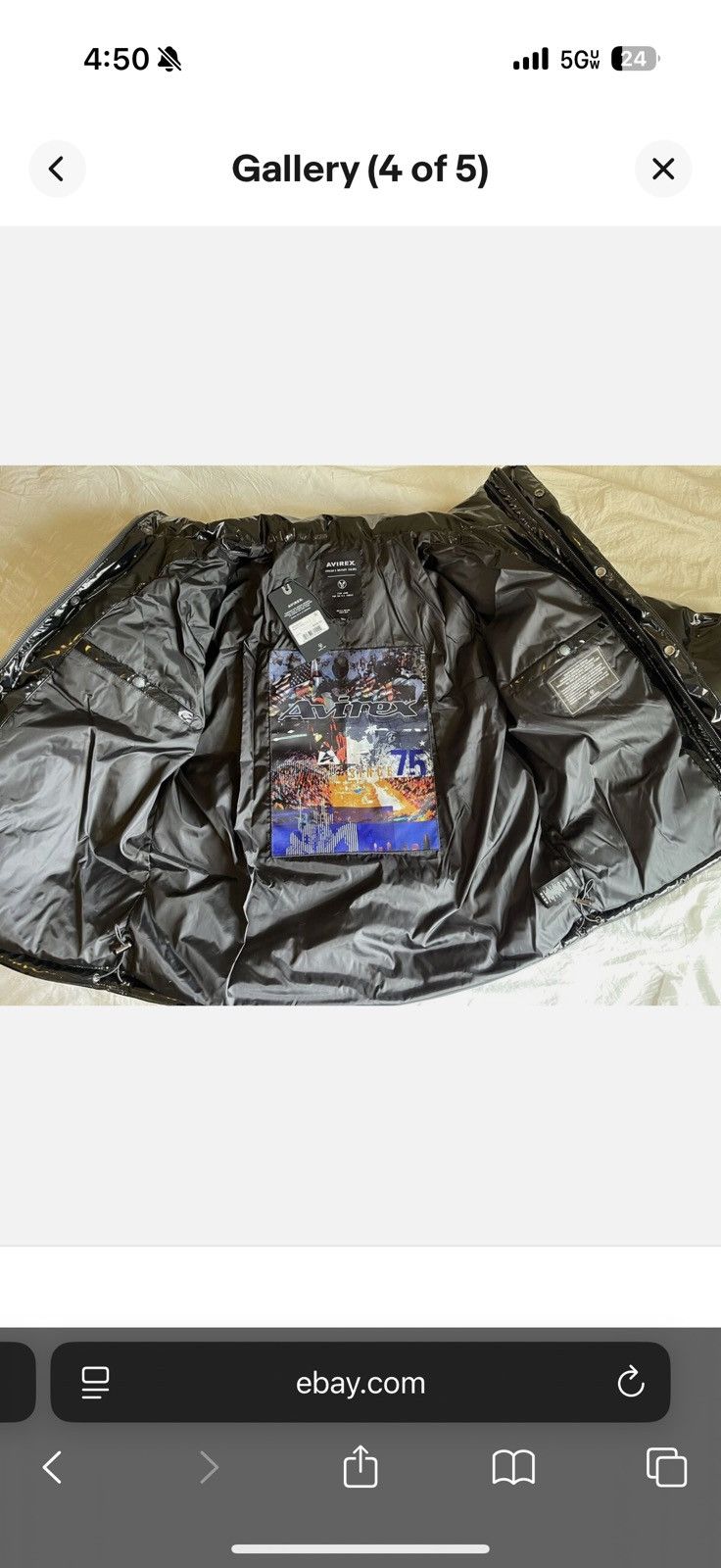 Avirex Avirex glossy puffer down jacket Size US L / EU 52-54 / 3 - 2 Thumbnail