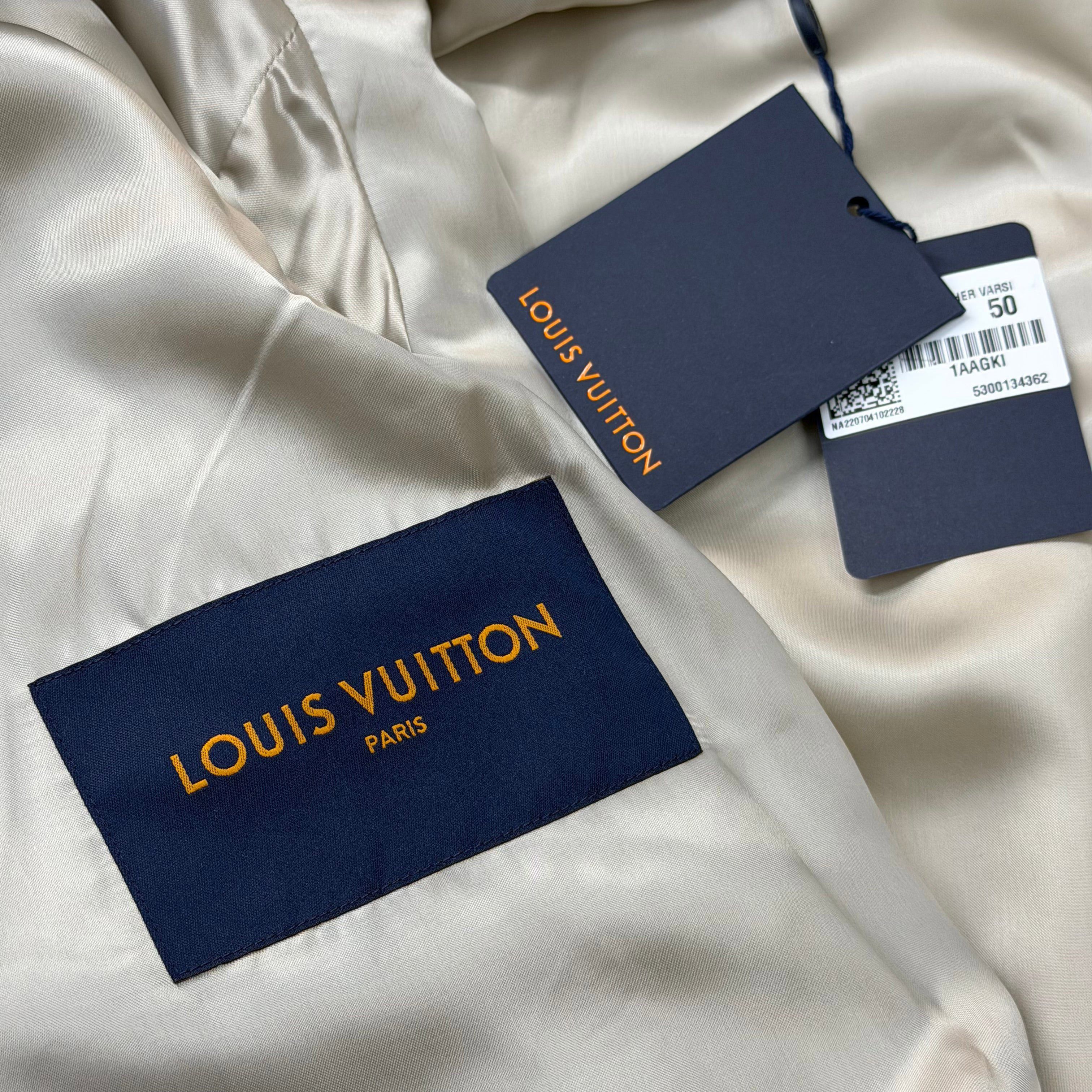 Louis Vuitton Louis Vuitton Bunny Milky White Varsity Jacket 50 (L) Size US L / EU 52-54 / 3 - 7 Thumbnail