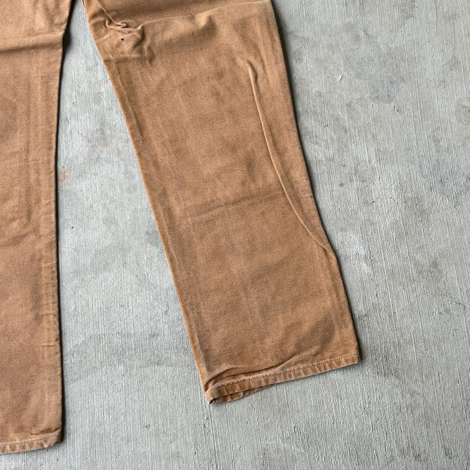 Carhartt × Vintage Carhartt brown double knee work wear carpenter pants Size US 34 / EU 50 - 8 Thumbnail