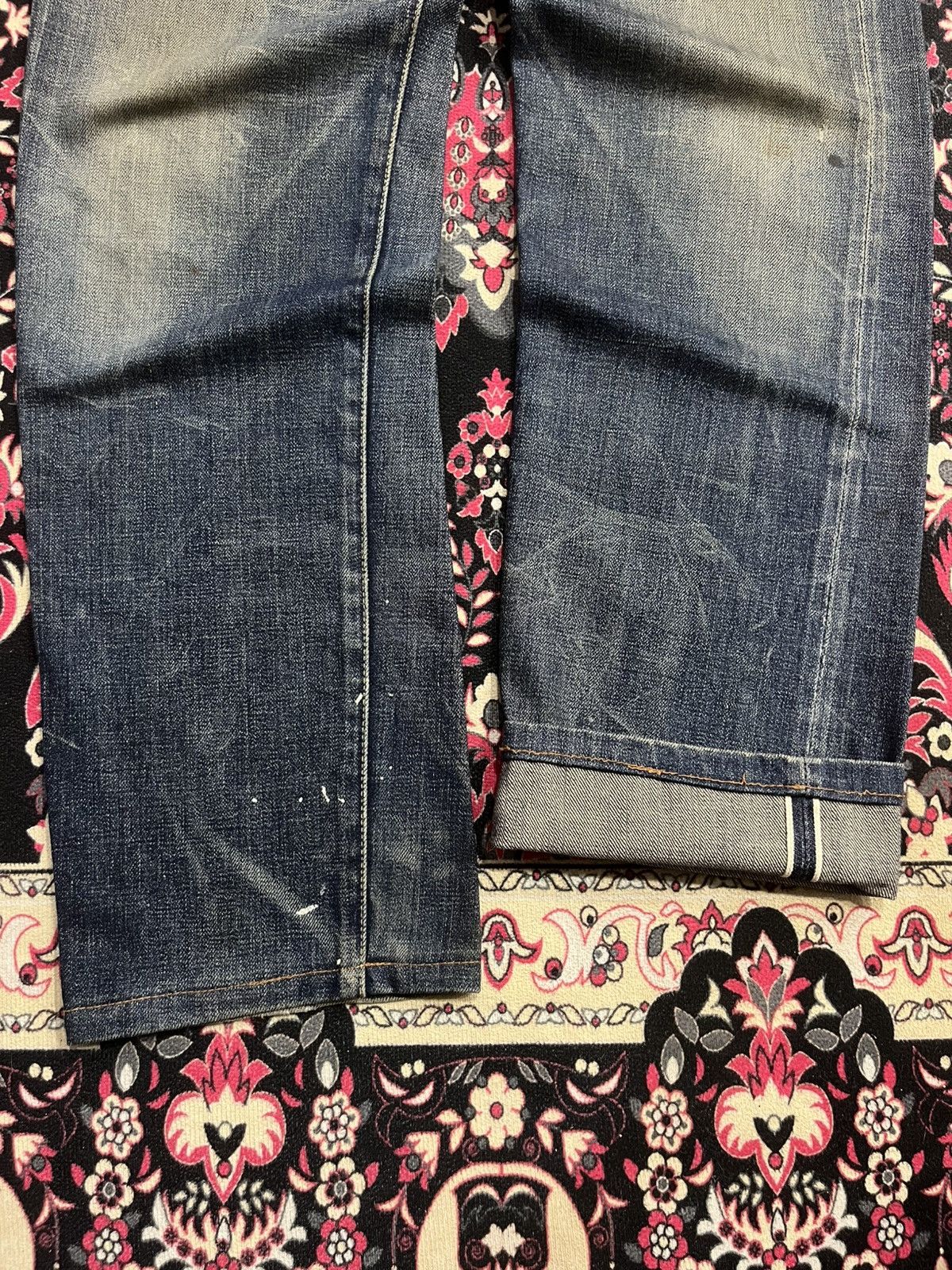 Levi's Vintage Clothing ⚡️Selvedge⚡️Vintage Levi’s 501 LVC Big E Blue Faded Wash Jeans Size US 32 / EU 48 - 12 Thumbnail