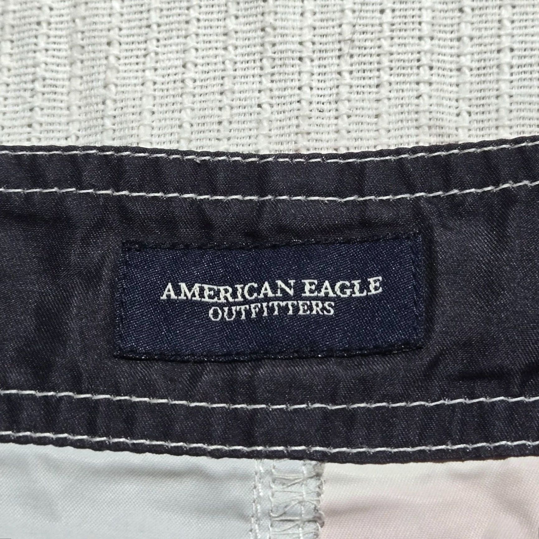 American Eagle Outfitters American Eagle Outfitters USA Flag Swim Trunks Adult Men's L Large Multicolor Polyester Trunks Bottom L Regular Men Size US 33 - 2 Thumbnail