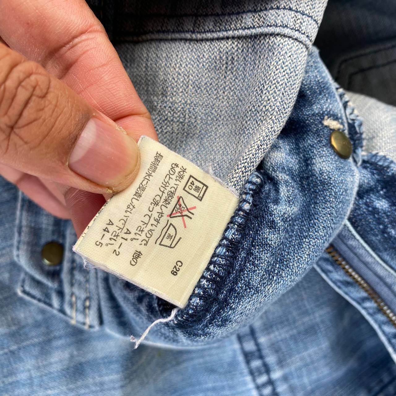 Polo Ralph Lauren × RRL Ralph Lauren VINTAGE POLO RALPH LAUREN DOUBLE KNEE CARPENTER DISTRESSED Size US 28 / EU 44 - 14 Thumbnail