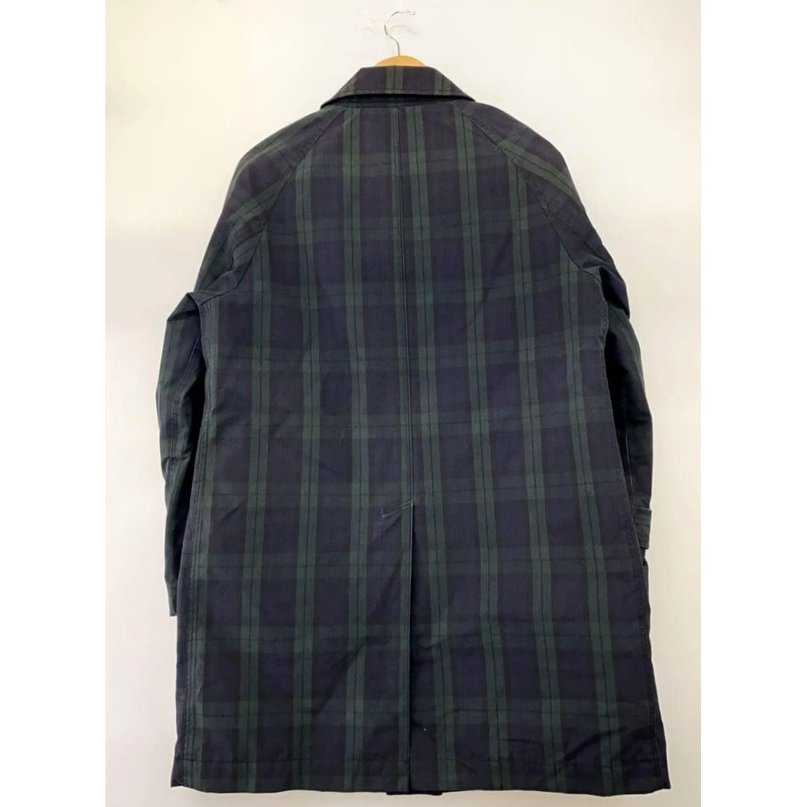 The North Face Purple Label THE NORTH FACE PURPLE LABEL Coat Men's M Green Check Button Casual Cotton Overcoat Japan Size US M / EU 48-50 / 2 - 2 Thumbnail