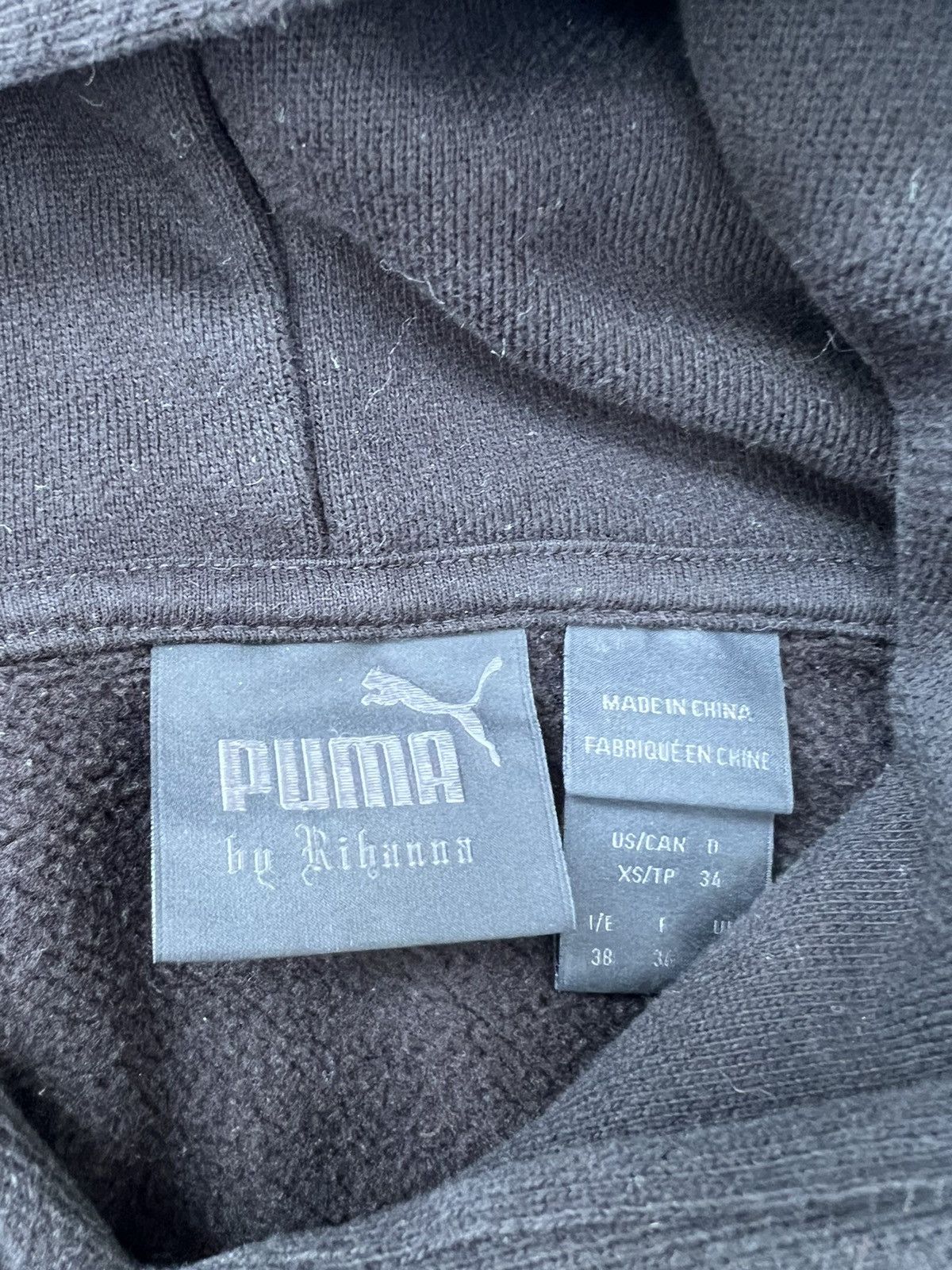 Fenty × Puma Puma rihanna f 13 cropped hoodie Size XS / US 0-2 / IT 36-38 - 4 Thumbnail