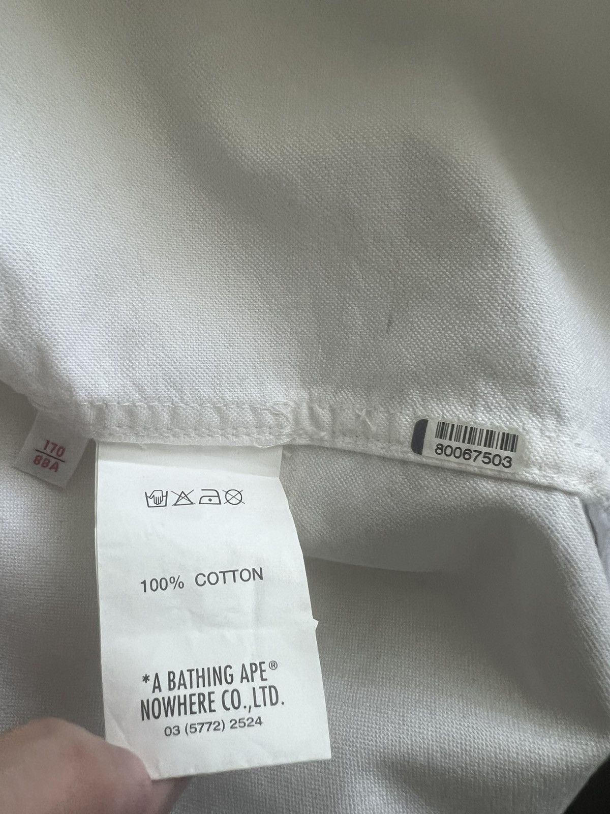 Aape Aape by bathing ape camo letter dress shirt Size US S / EU 44-46 / 1 - 19 Thumbnail