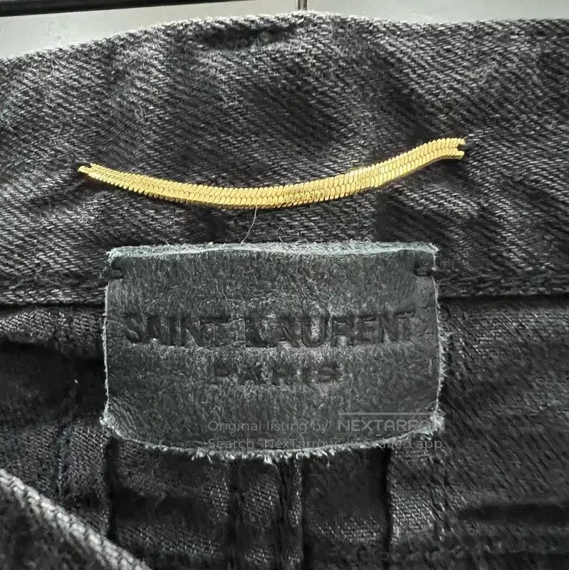 Yves Saint Laurent YSL Black Casual Pants for Women . Size 28" / US 6 / IT 42 - 3 Thumbnail