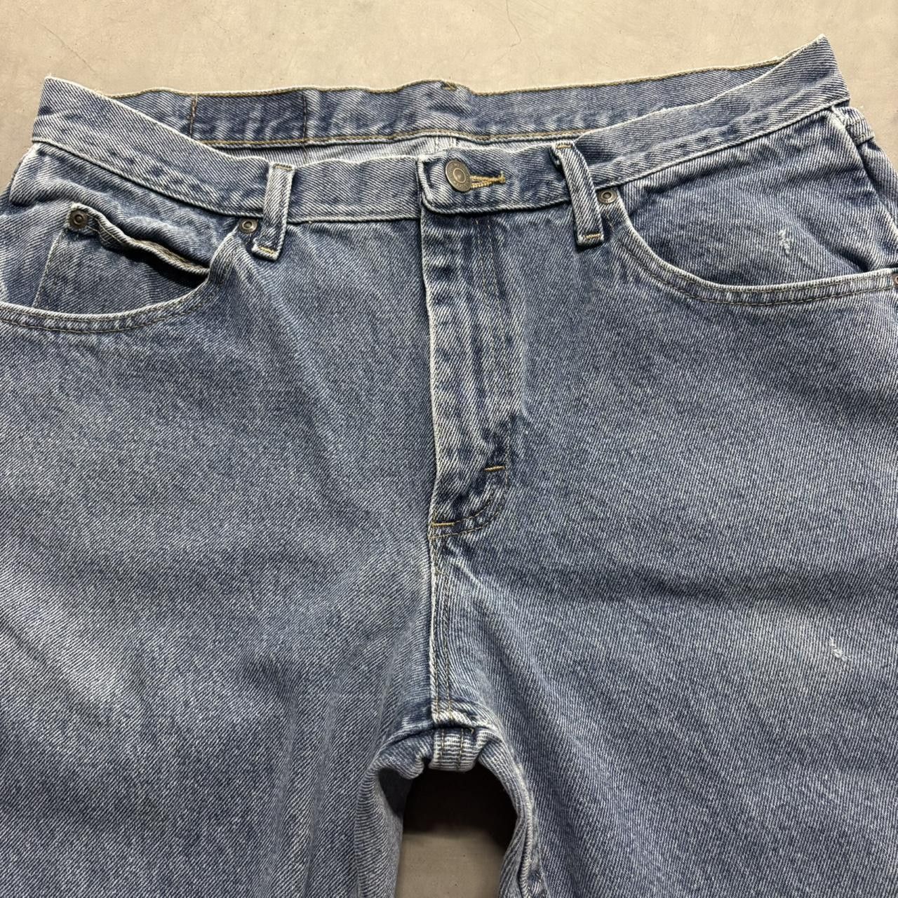 Vintage Crazy Vintage Y2K/2000s Baggy Workwear Style Denim Jeans! Size US 33 - 2 Thumbnail