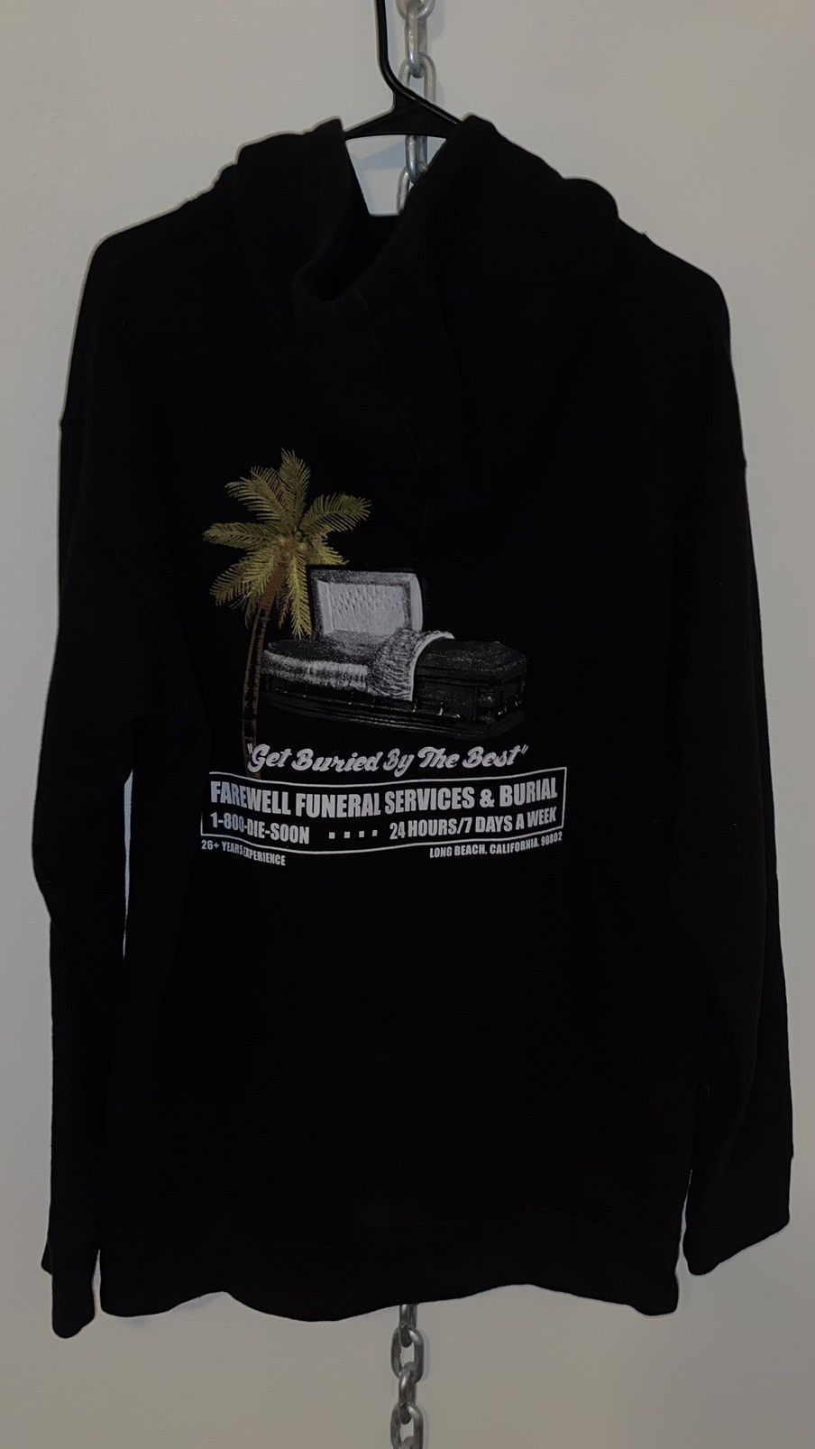 G59 Records Farewell Division FW/19 Casket Hoodie Size US M / EU 48-50 / 2 - 2 Thumbnail