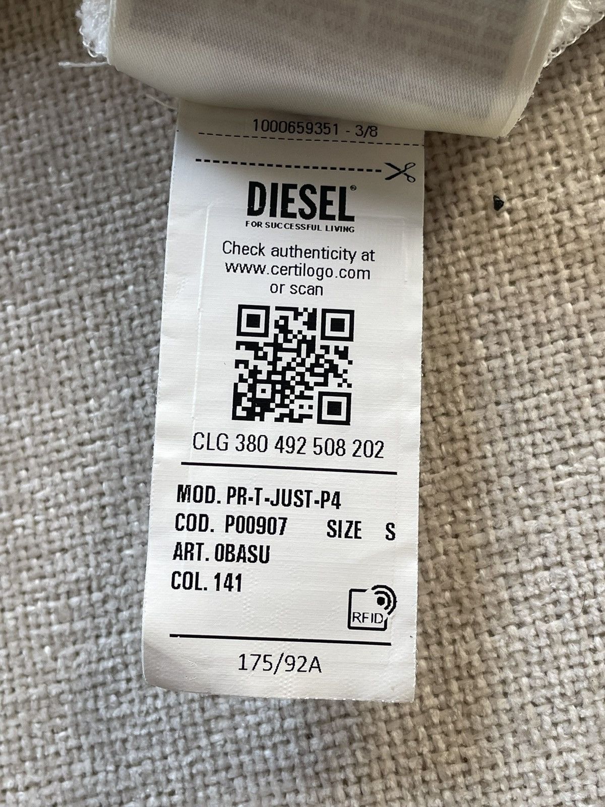 Diesel Exclusive Diesel x Tom of Finland unisex T-shirt Size US S / EU 44-46 / 1 - 6 Thumbnail