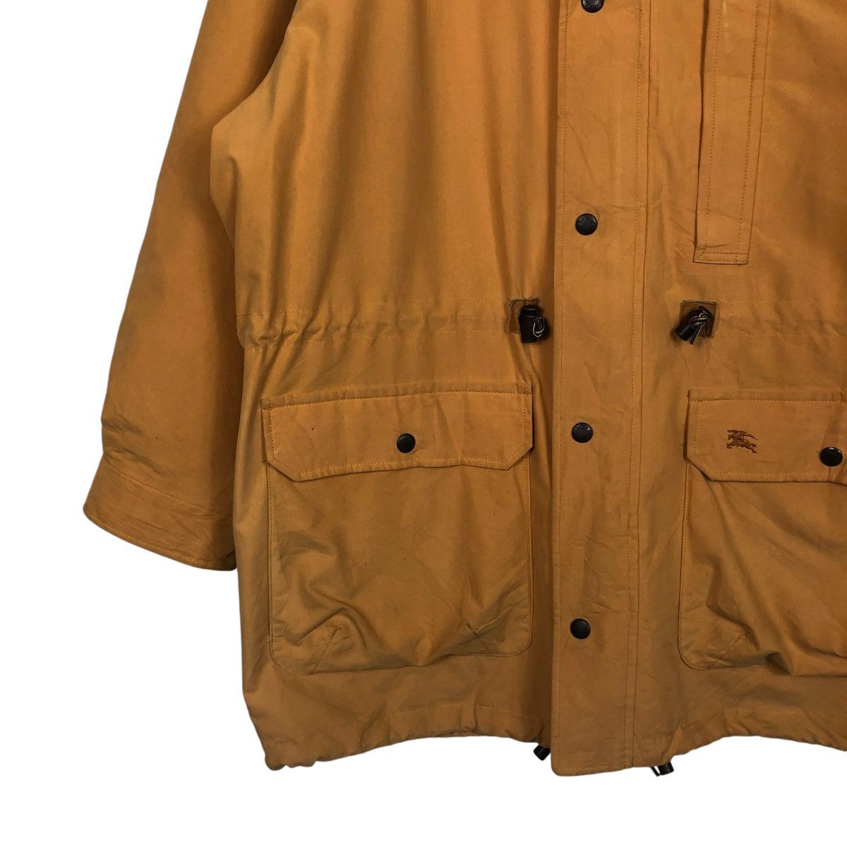 Burberry 🔥VINTAGE BURBERRYS BIKER JACKET HOODIE MULTI POCKETS Size US M / EU 48-50 / 2 - 5 Thumbnail