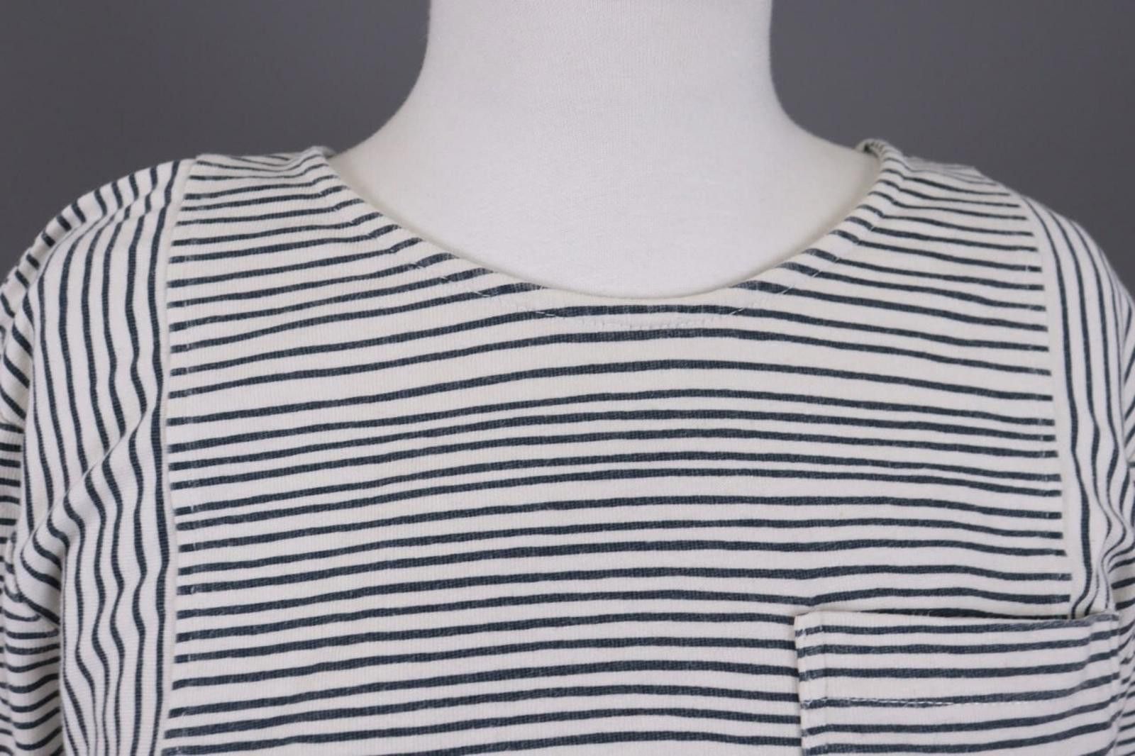 YMC YMC You Must Create White Striped Cropped Sweater Size S Size S / US 4 / IT 40 - 4 Thumbnail